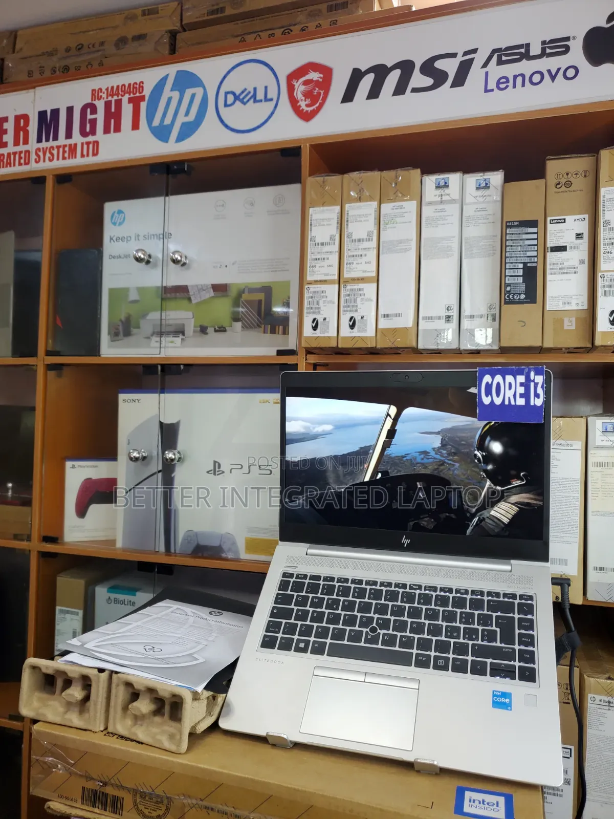 New Laptop HP EliteBook 840r G4 12GB Intel Core i3 SSD 256GB