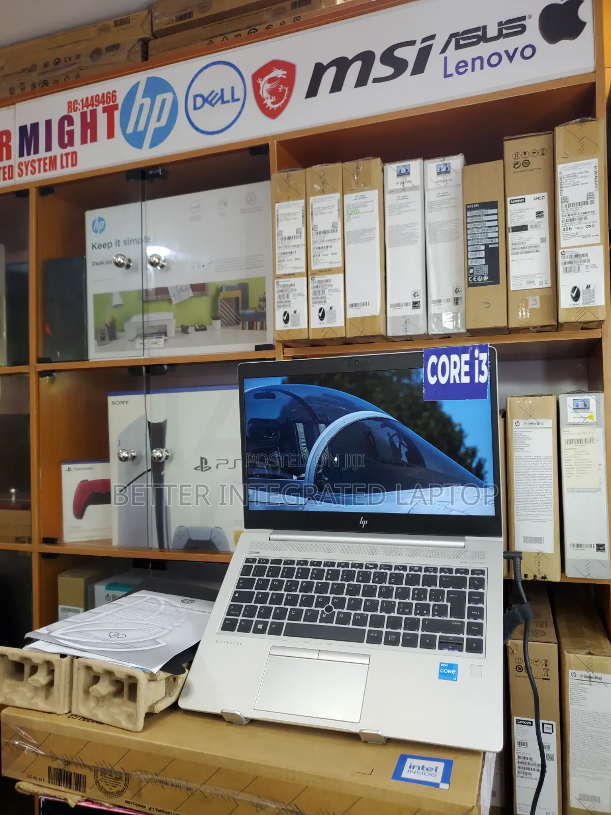 New Laptop HP EliteBook 840r G4 12GB Intel Core i3 SSD 256GB