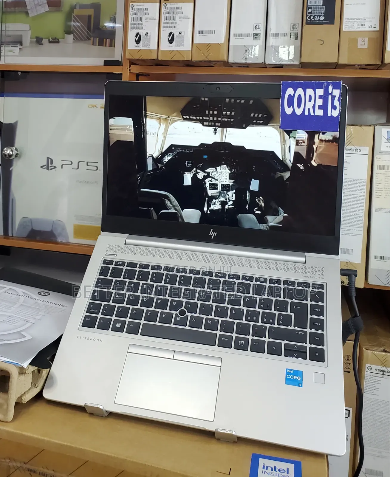 New Laptop HP EliteBook 840r G4 12GB Intel Core i3 SSD 256GB