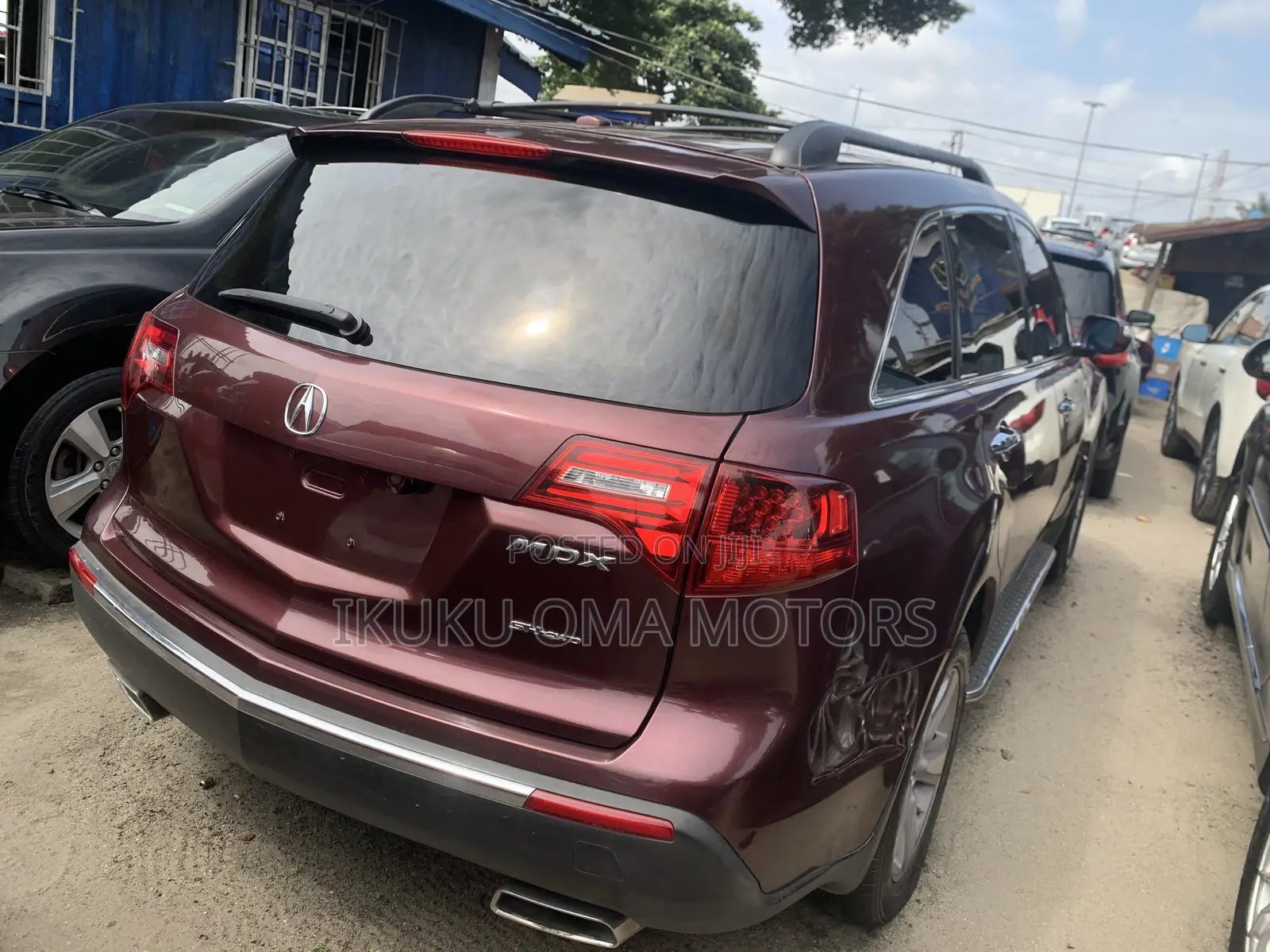 Acura MDX Technology Package SUV AWD (3.7L 6cyl 6A) 2013 Burgundy