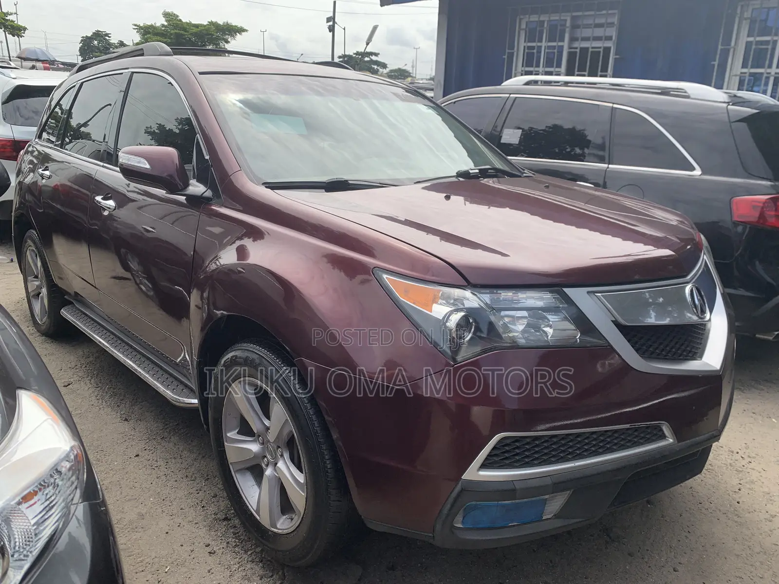 Acura MDX Technology Package SUV AWD (3.7L 6cyl 6A) 2013 Burgundy