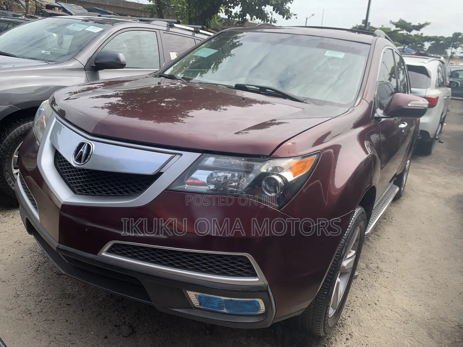 Acura MDX Technology Package SUV AWD (3.7L 6cyl 6A) 2013 Burgundy