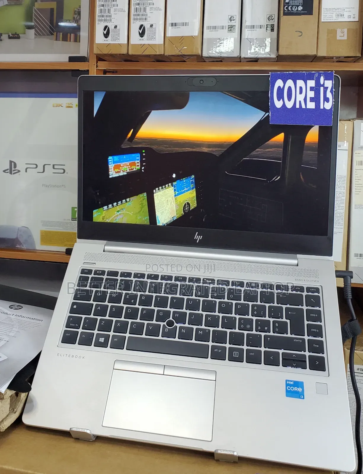 New Laptop HP EliteBook 840r G4 16GB Intel Core i3 SSD 512GB