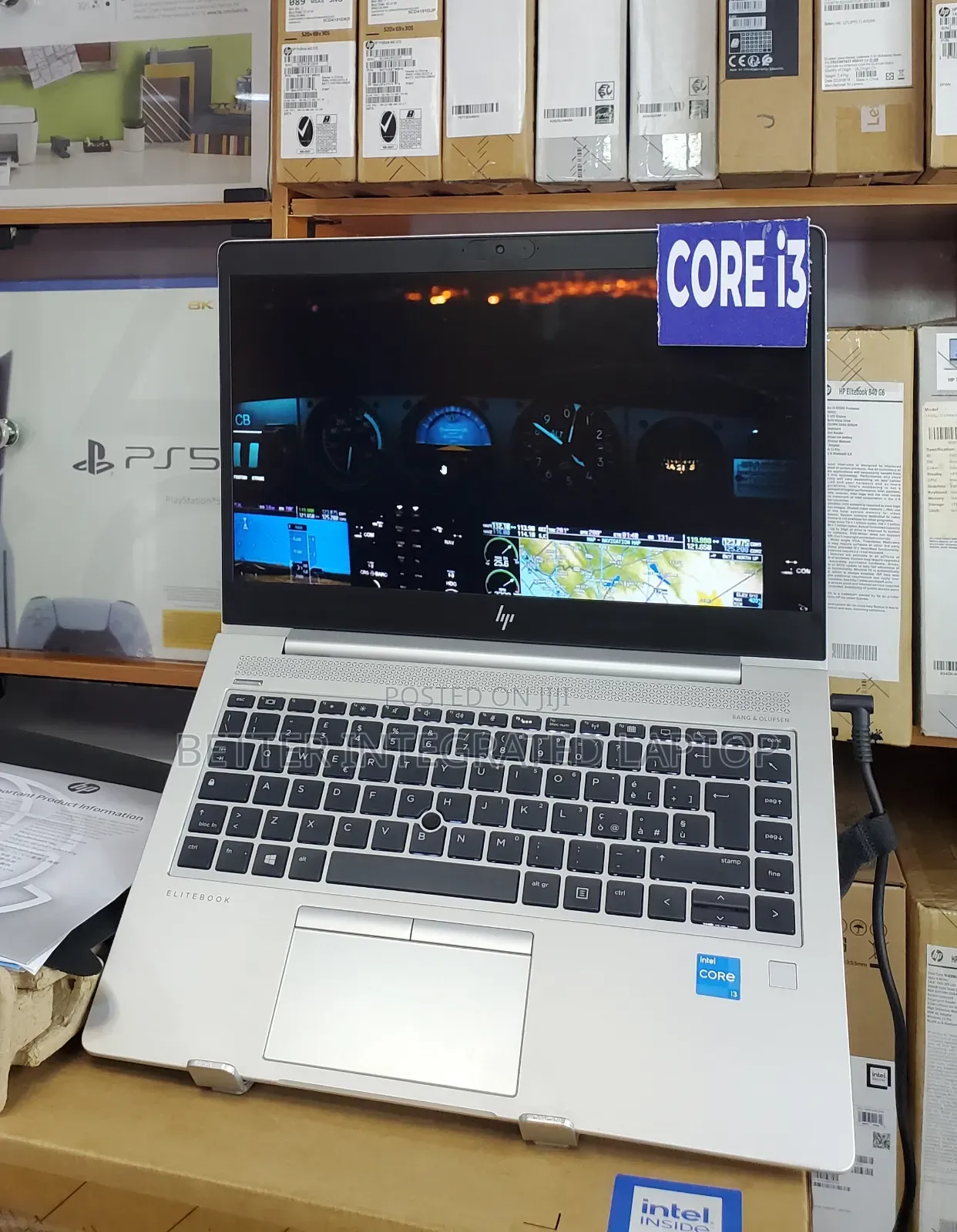 New Laptop HP EliteBook 840r G4 16GB Intel Core i3 SSD 512GB