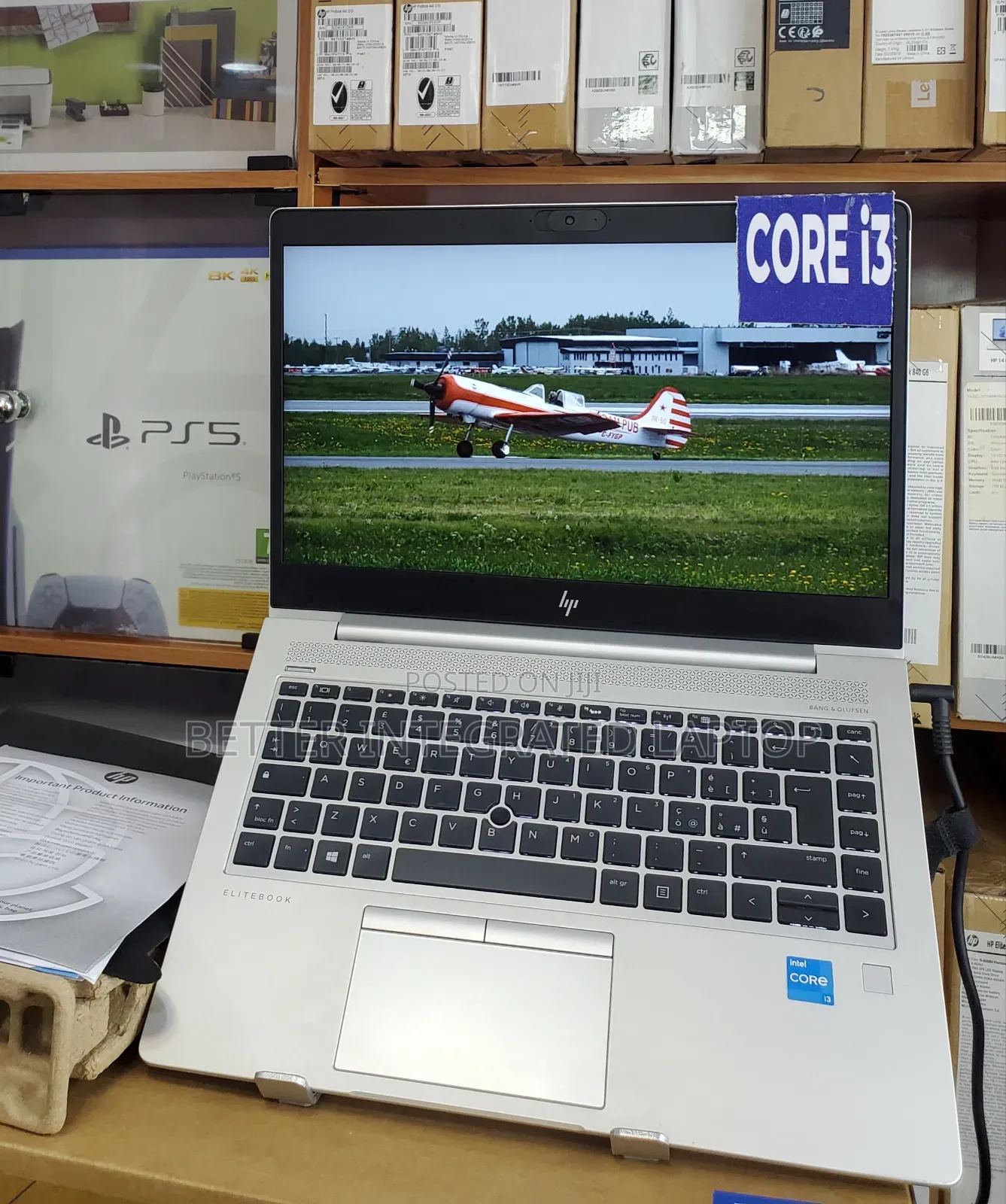 New Laptop HP EliteBook 8440P 4GB Intel Core i3 SSD 256GB