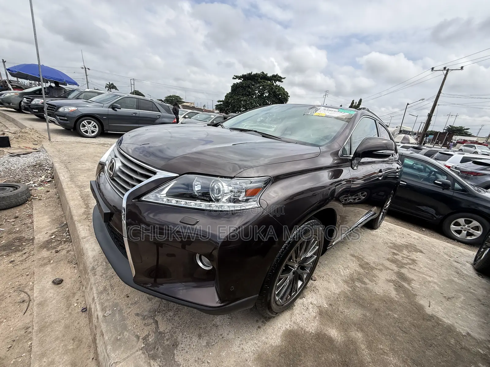 Lexus RX 350 AWD 2013 Burgundy