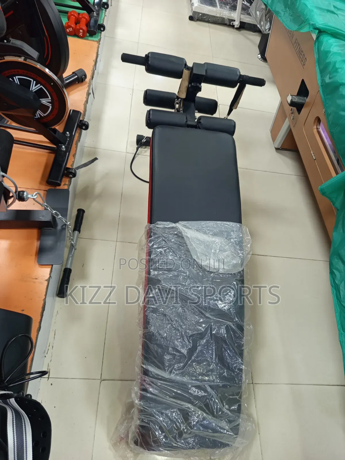 American Fitness Commercial Sit Up Bench