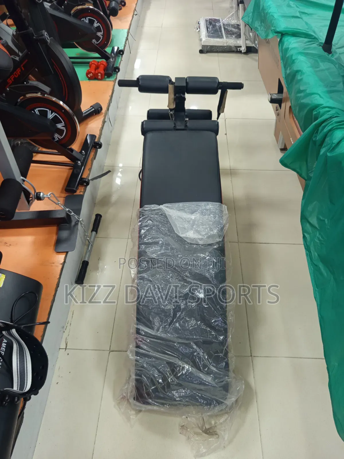 American Fitness Commercial Sit Up Bench