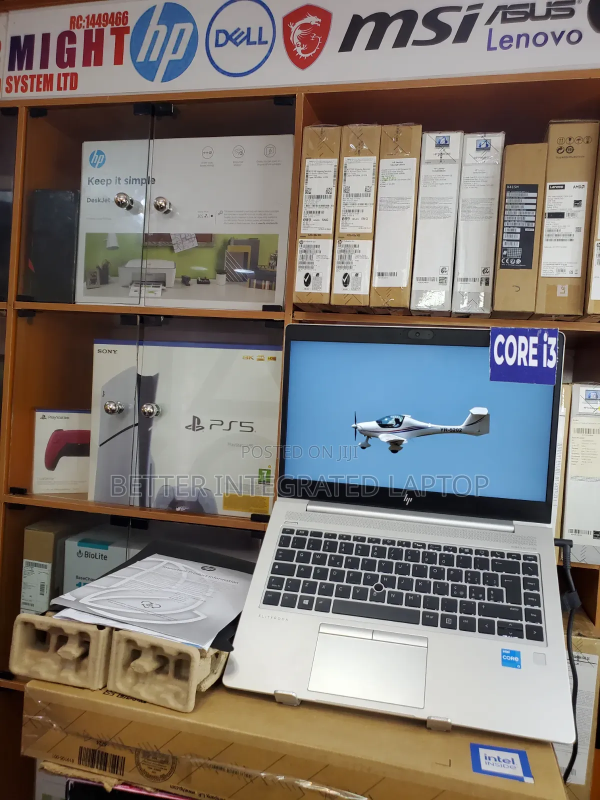 New Laptop HP EliteBook 8440P 8GB Intel Core i3 SSD 256GB