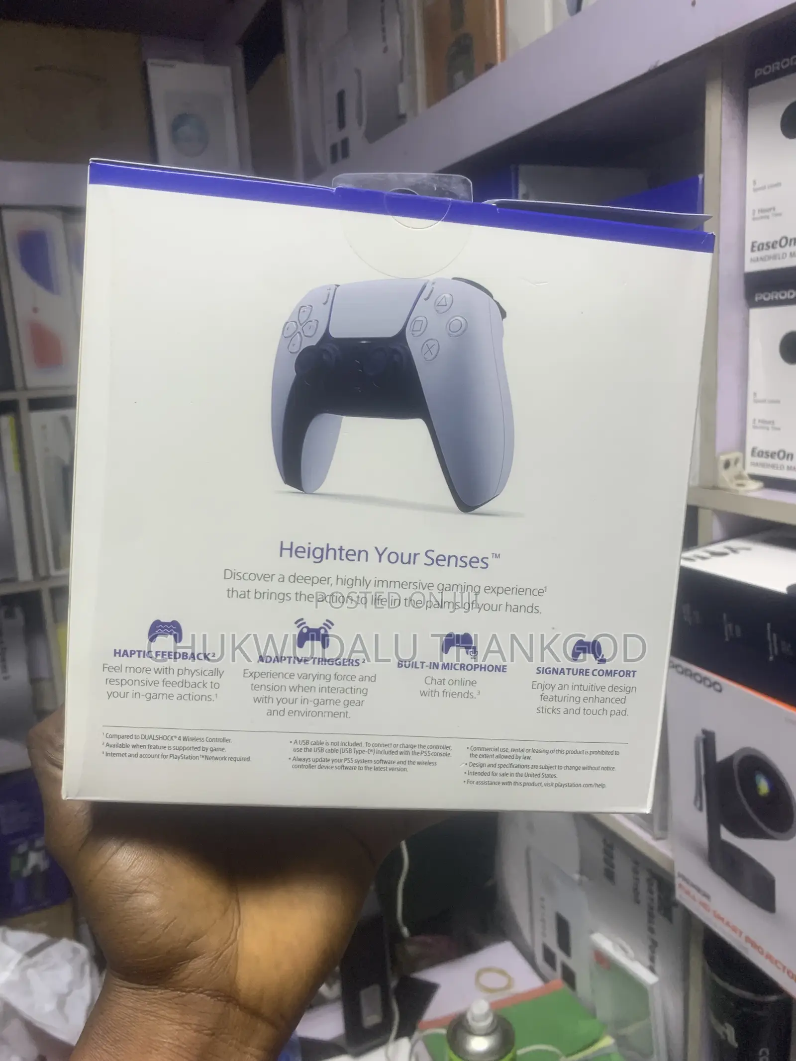 Sony PS5 Controller- DualSense Wireless Pad- PlayStation 5