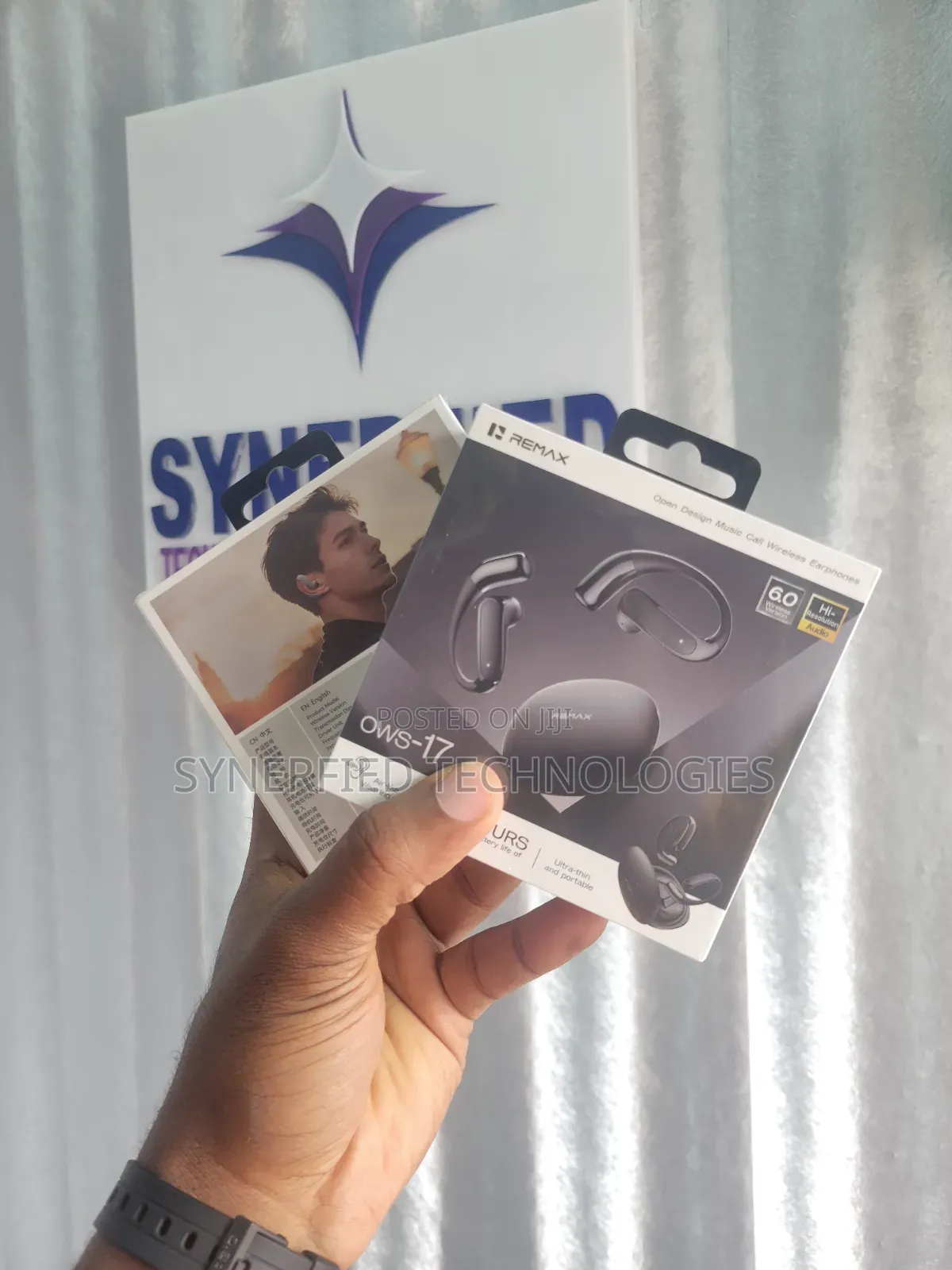 Remax OWS-17 Open-Ear Wireless Earphones, 6.0 Bluetooth, Hi-Res Audio