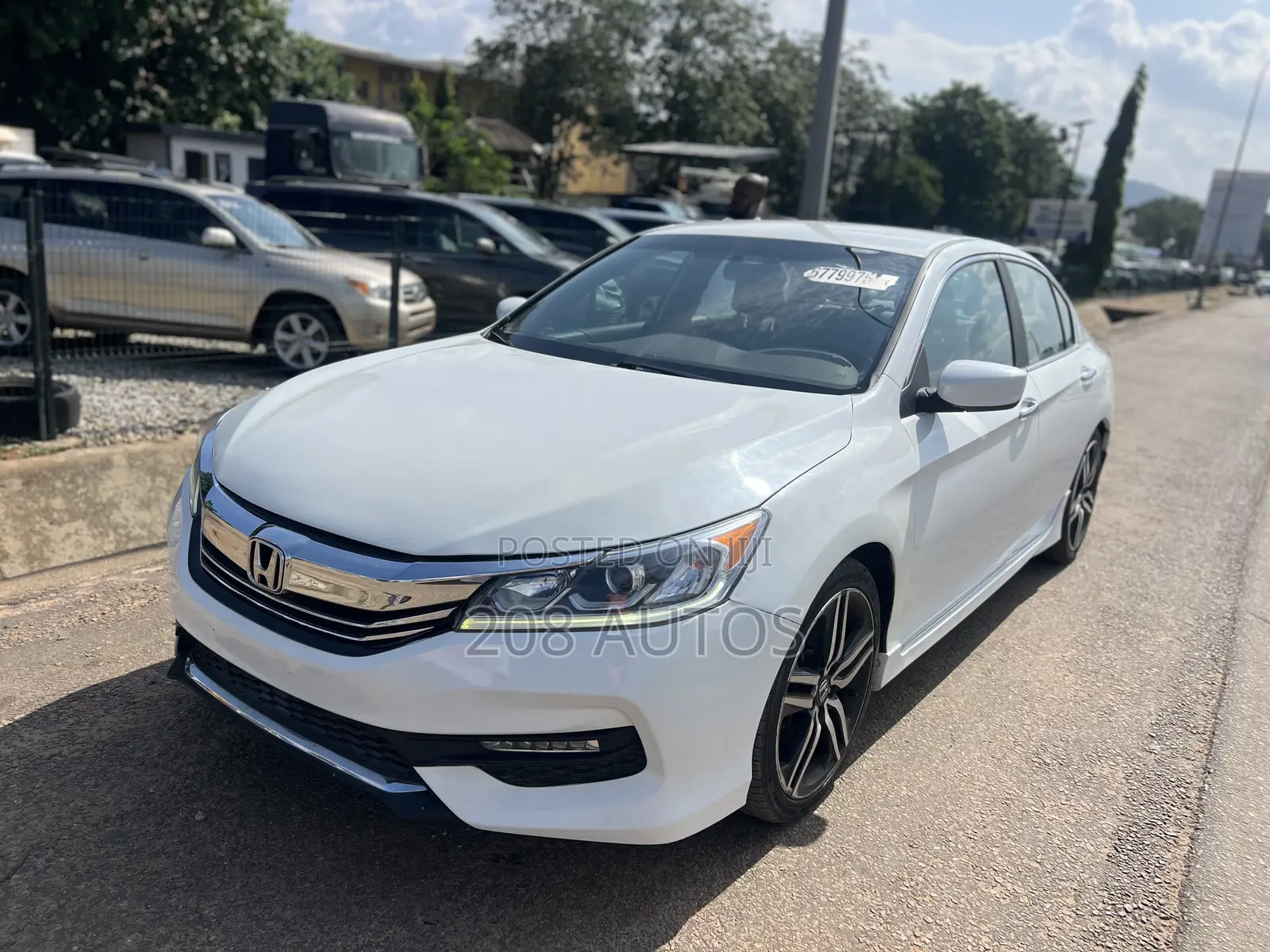 Honda Accord Sport 4dr Sedan FWD (2.4L 4cyl 2A) 2016 White