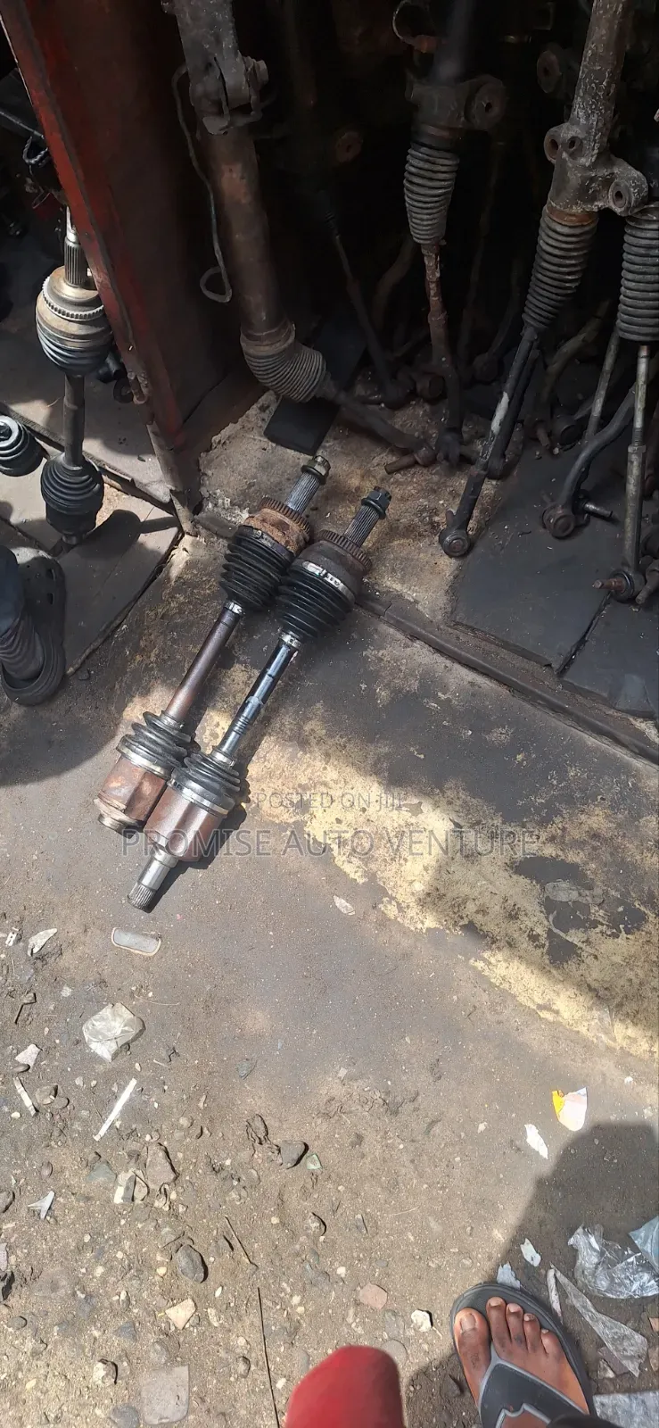 Complete Driving Shaft Hyundai Santa Fe 2006 2009
