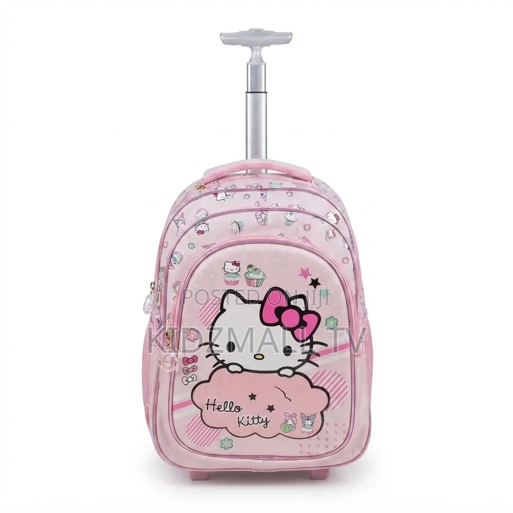 Premium 4-in-1 Hello Kitty School Bag Set