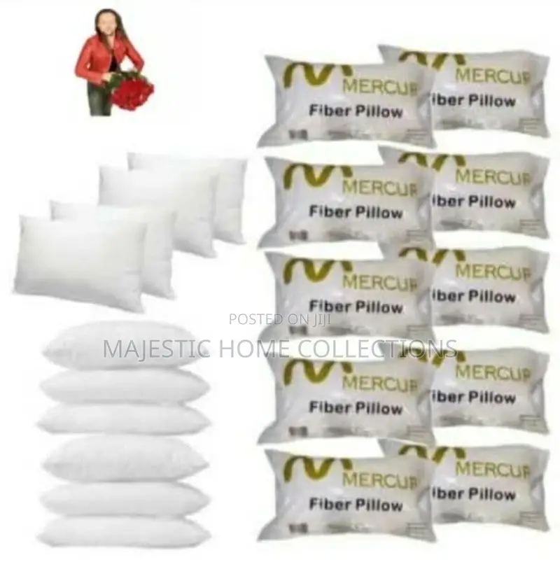 Compressed Fluffy Fiber Pillow – Wholesale Available