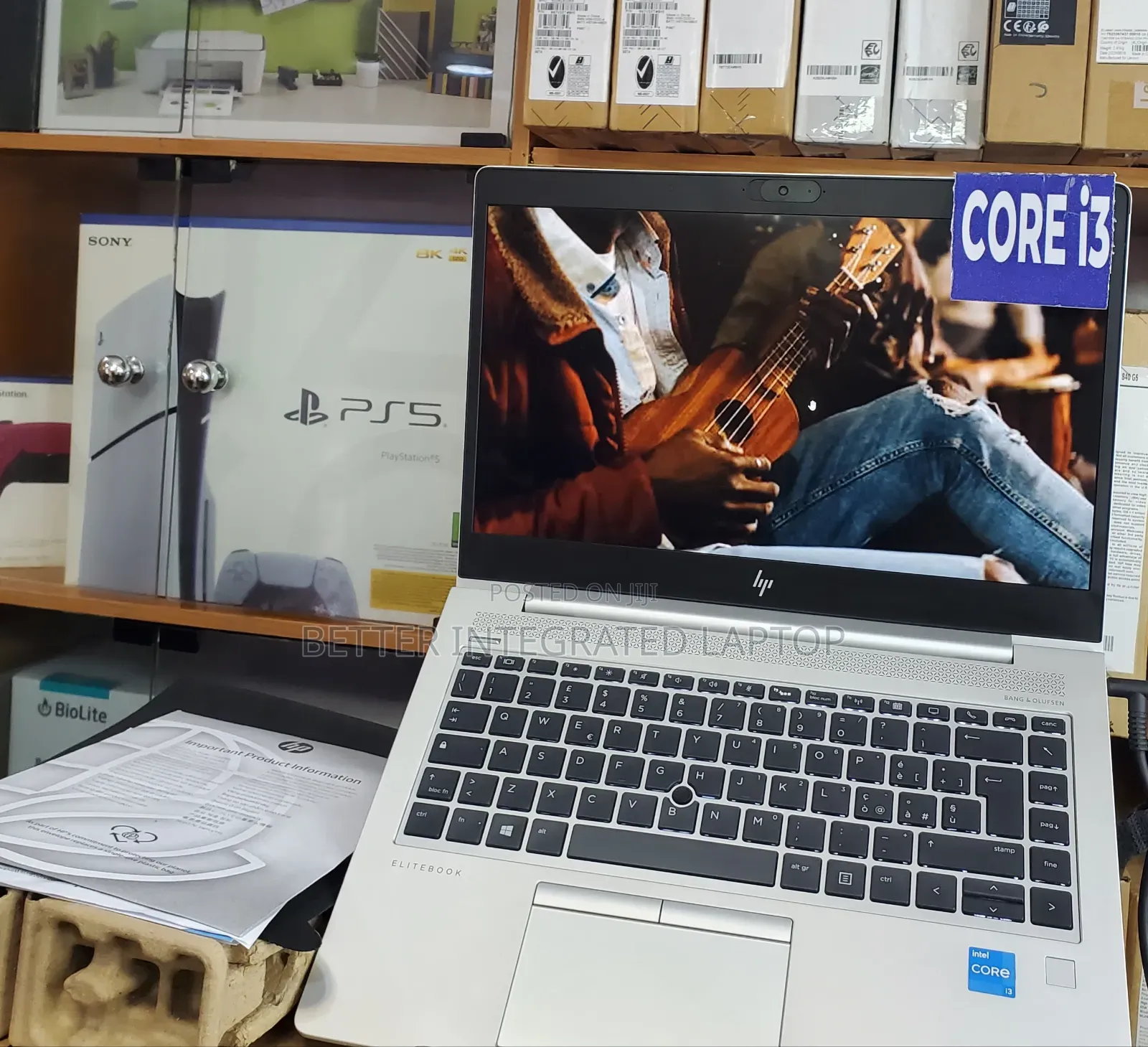 New Laptop HP EliteBook 8440P 4GB Intel Core i3 SSD 512GB