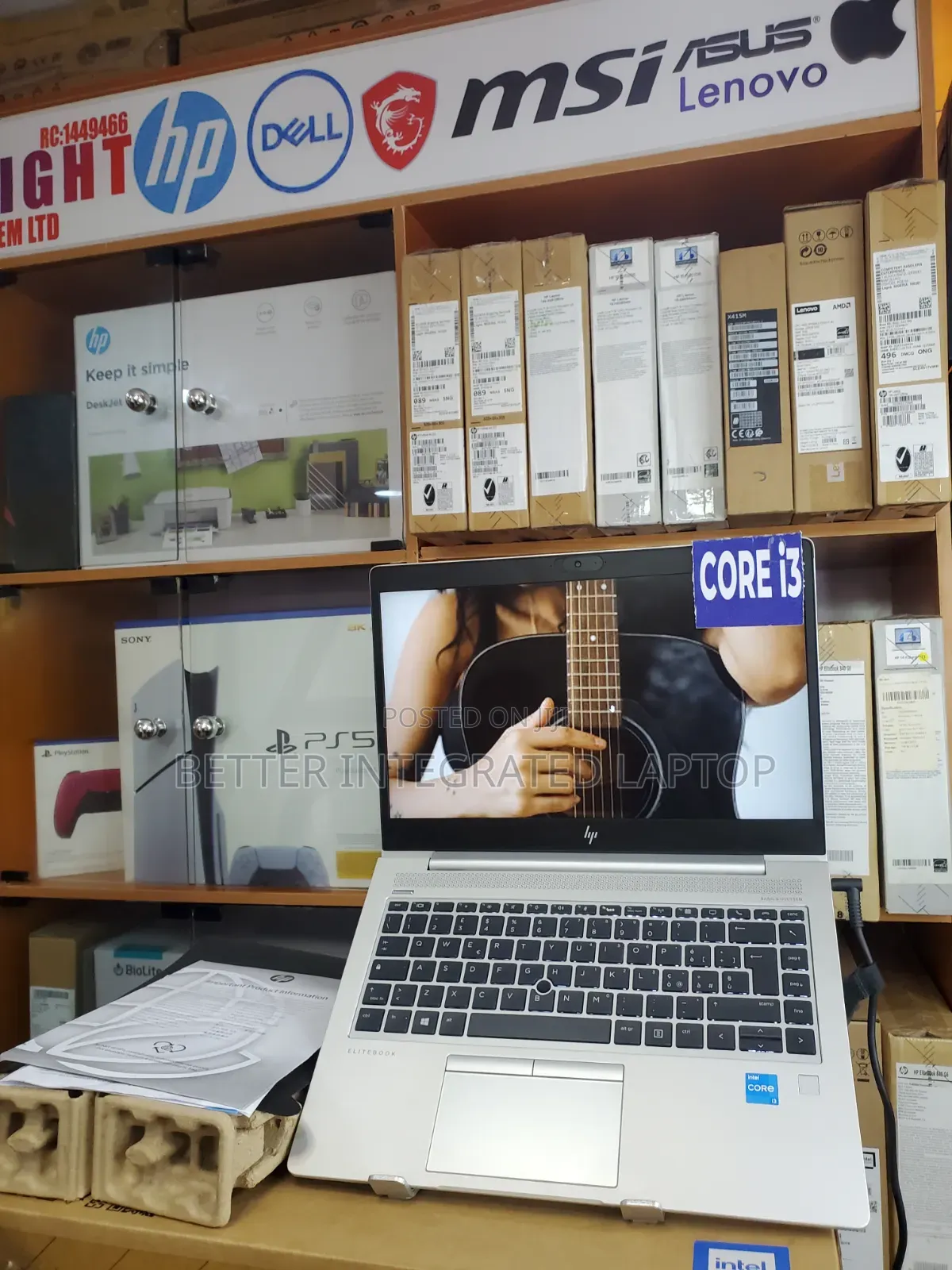New Laptop HP EliteBook 8440P 8GB Intel Core i3 SSD 512GB