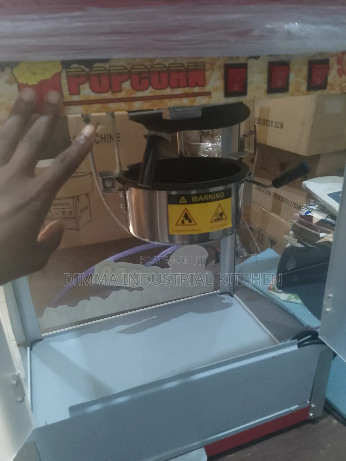 Electric Popcorn Machine