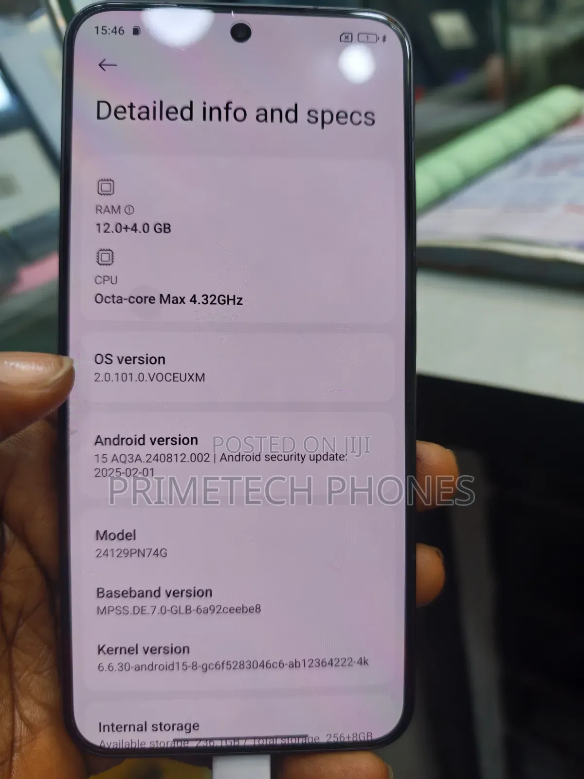 Xiaomi 15 256 GB Black