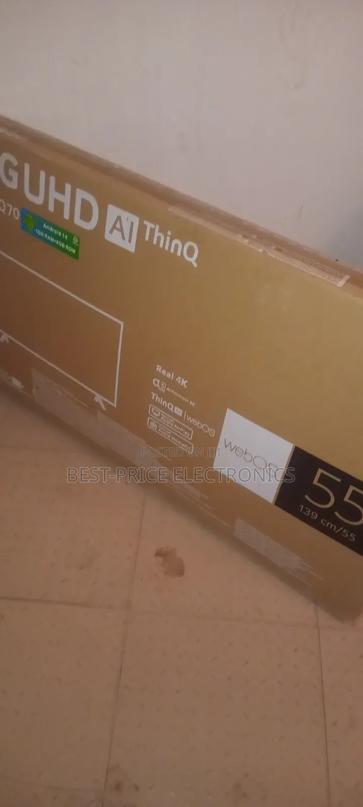 LG 55 Inches Smart TV UHD WiFi Netflix YouTube