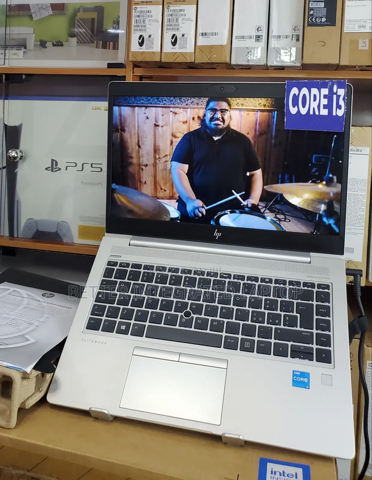 New Laptop HP EliteBook 8440P 8GB Intel Core i3 SSD 512GB