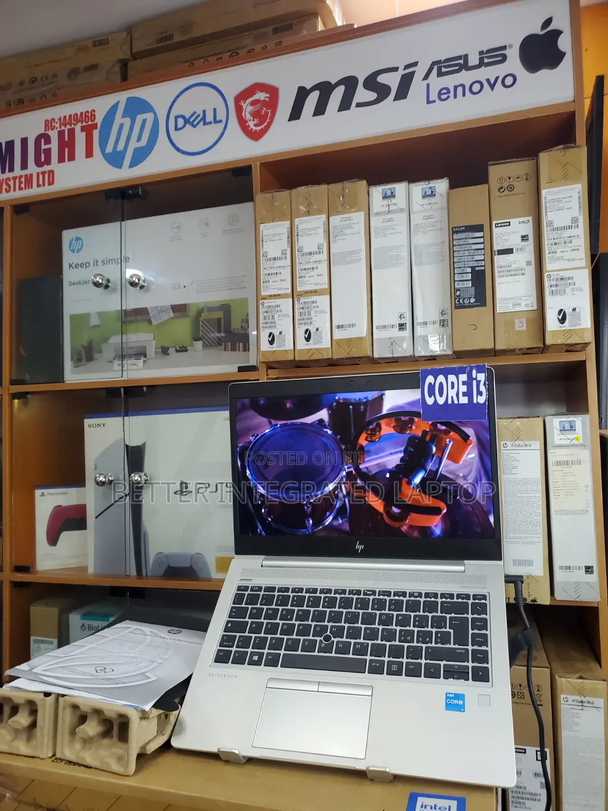 New Laptop HP EliteBook 8440P 12GB Intel Core i3 SSD 512GB