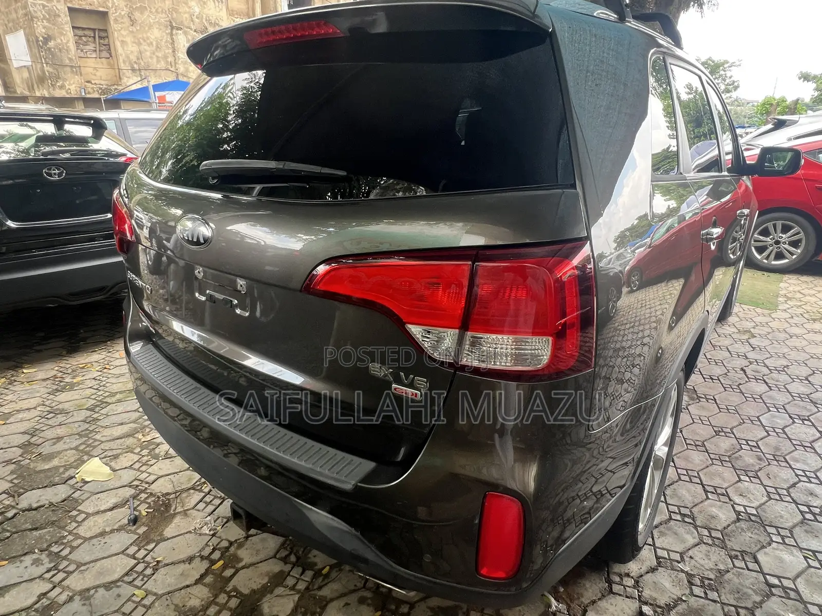 Kia Sorento EX 4dr SUV AWD (3.3L 6cyl 6A) 2014 Gray