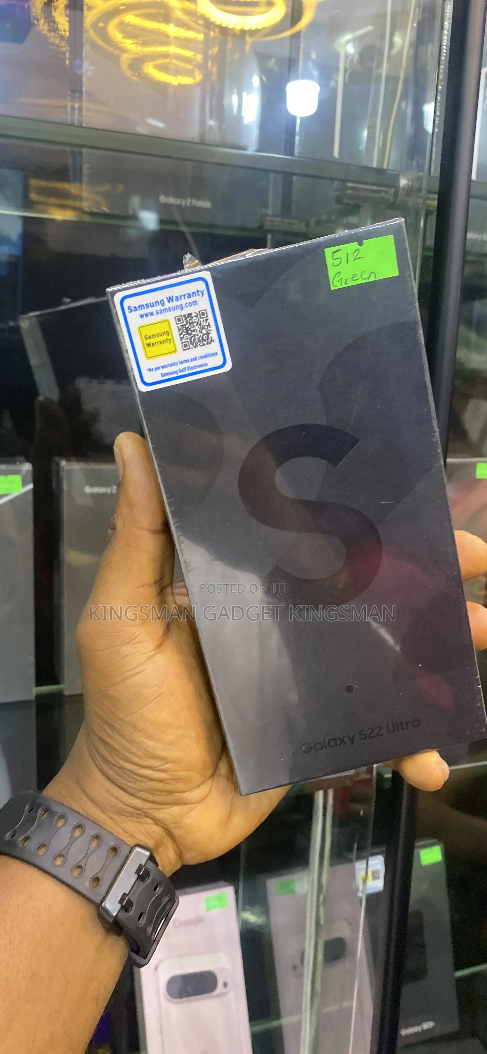 New Samsung Galaxy S22 Ultra 5G 512 GB Green