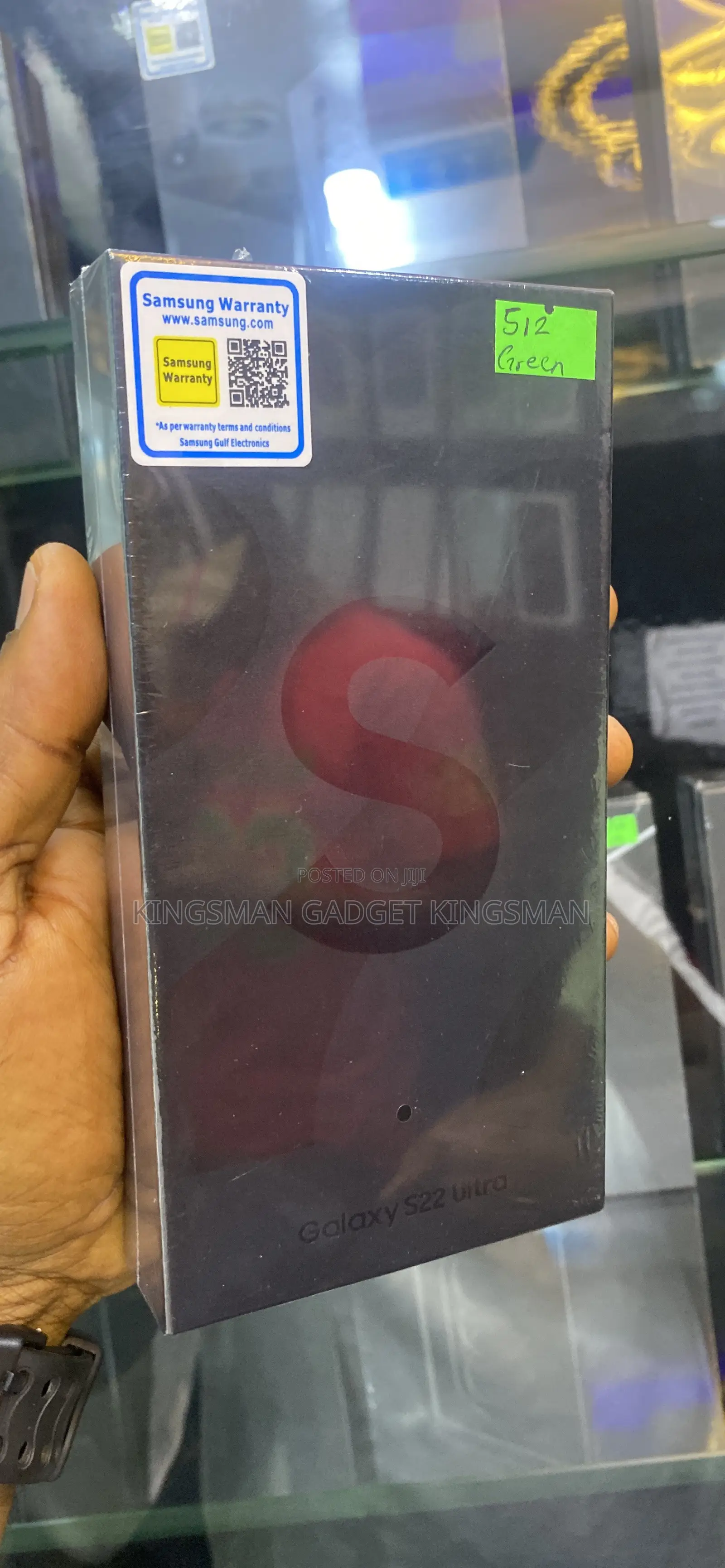 New Samsung Galaxy S22 Ultra 5G 512 GB Green