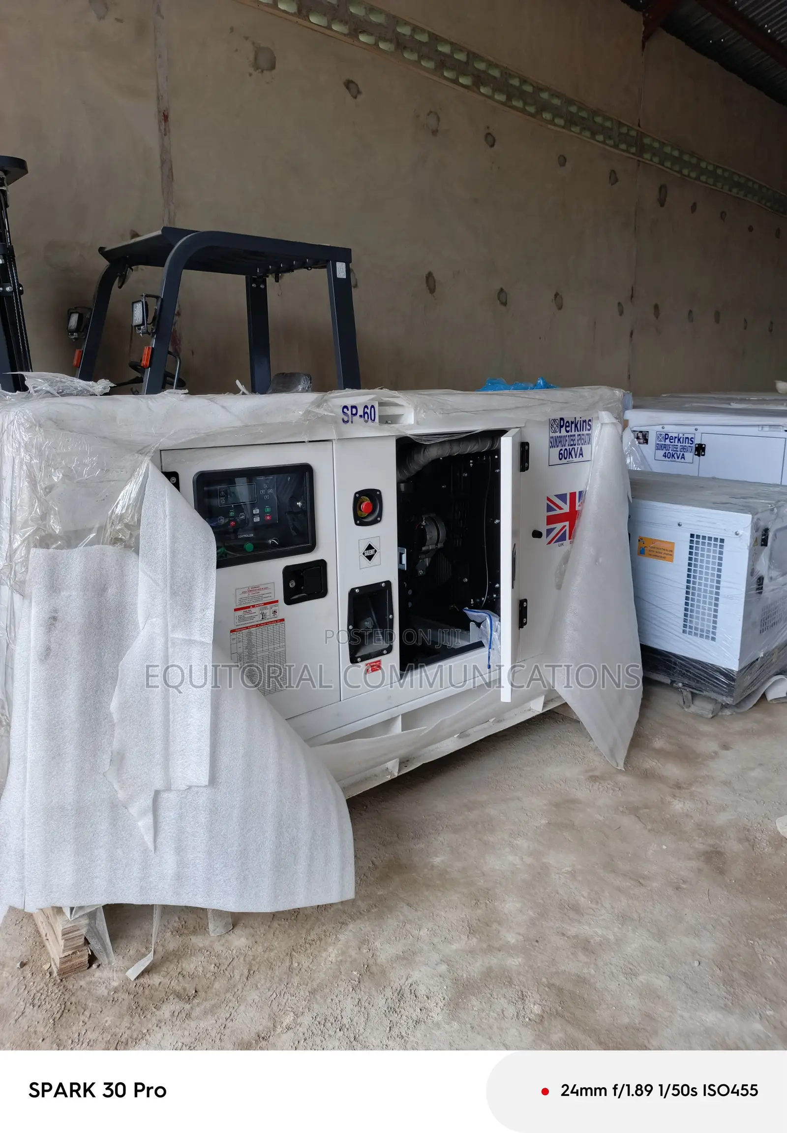 Perkins 60kVA Generator for Commercial Buildings
