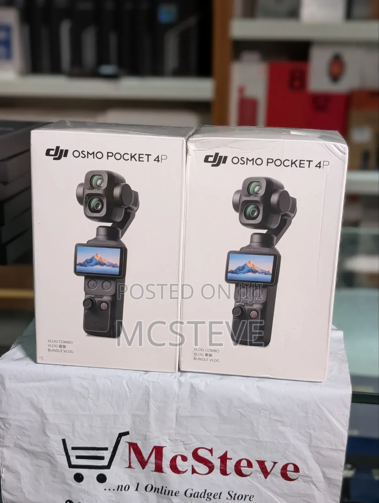 Dji Osmo Pocket 4P Vlog Combo Bundle Camera