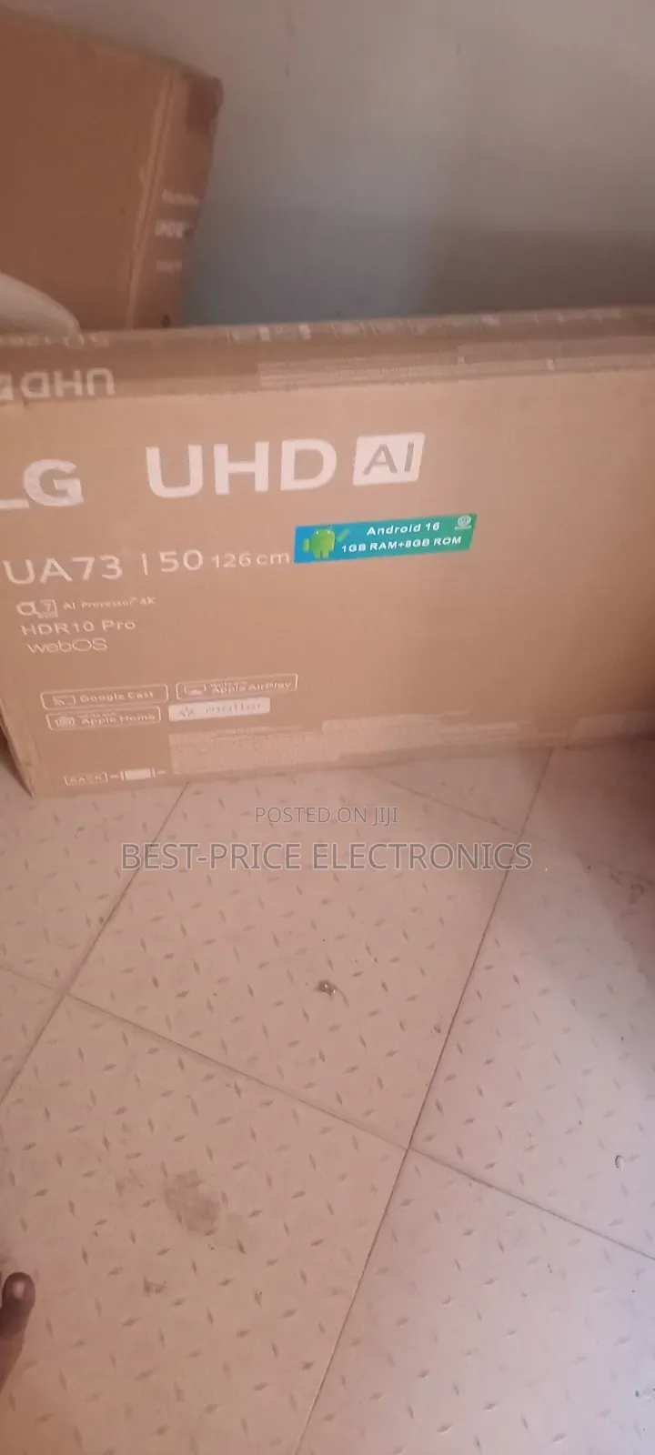 LG 50 Inches Smart TV UHD WiFi Fi YouTube