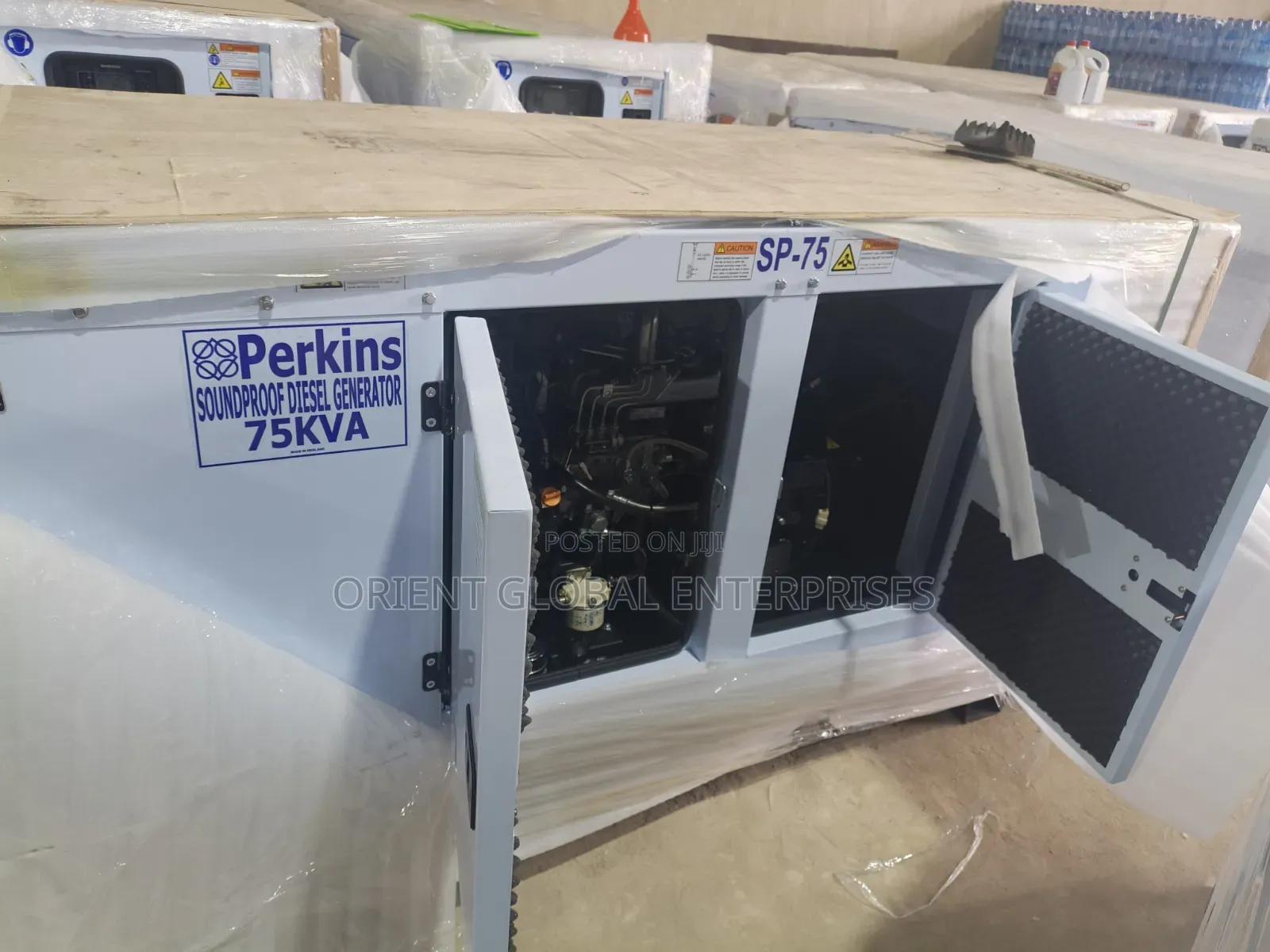 Perkins 75kva Soundproof Copper Generator