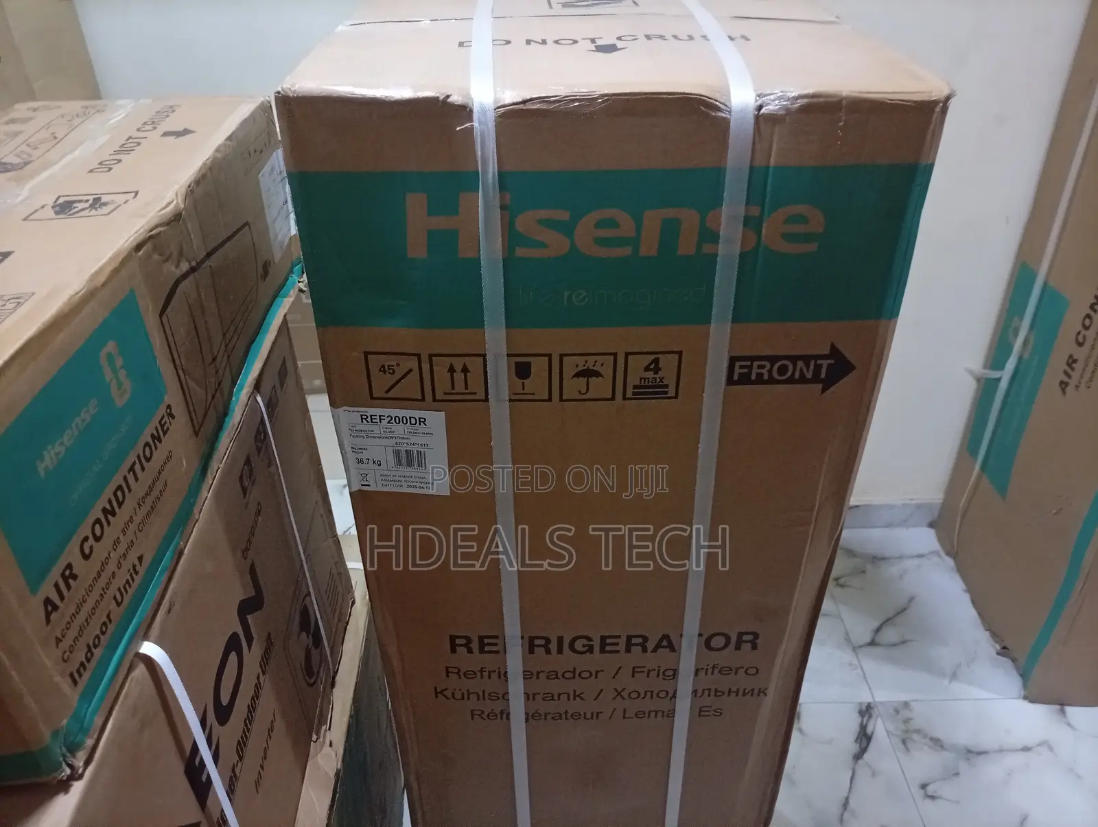 New Arrival- Hisense Rfrigerator 200litrs Ref200dr