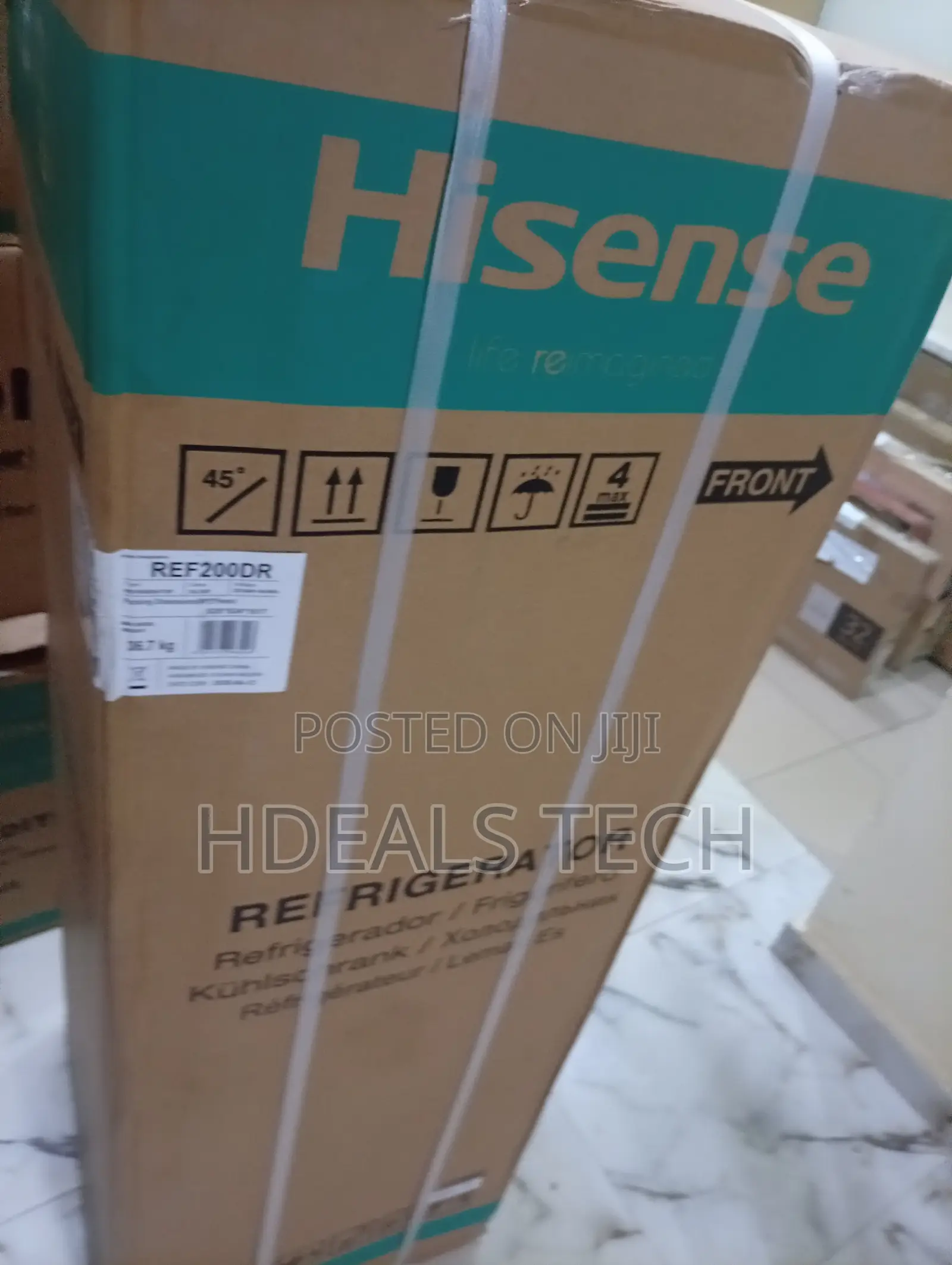 Real Deal- Hisense Refrigerator 200liters Ref200dr