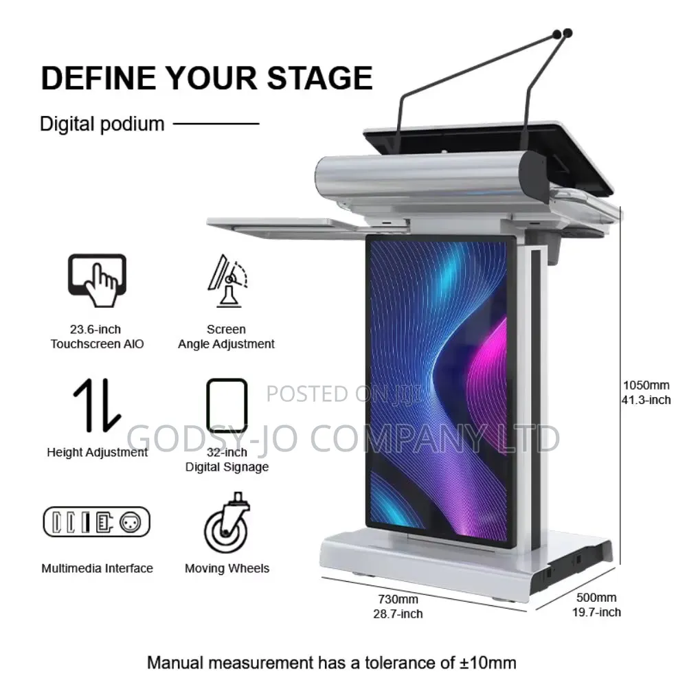 Smart Digital Pulpit Podium