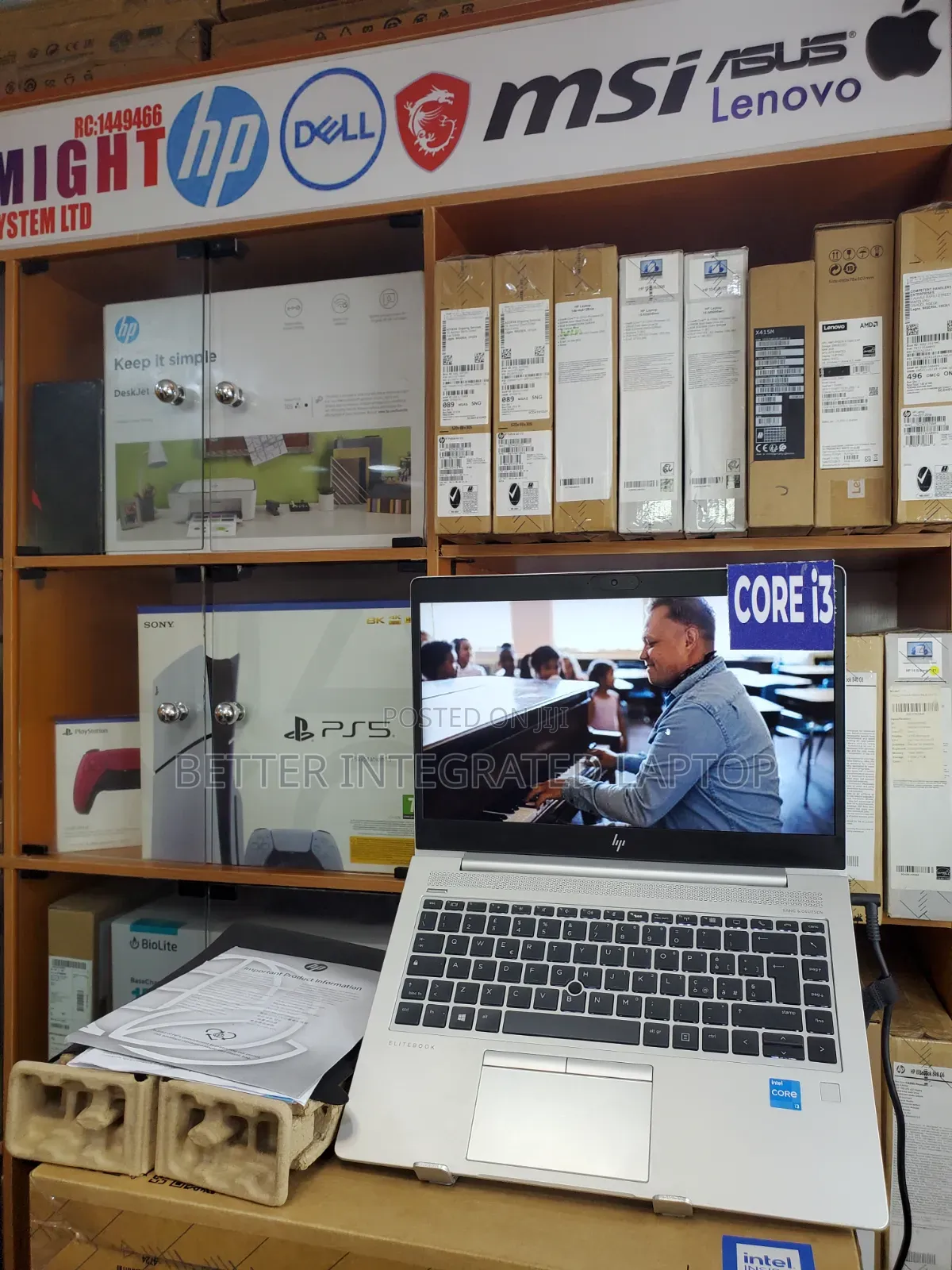 New Laptop HP EliteBook 8440w 4GB Intel Core i3 SSD 256GB