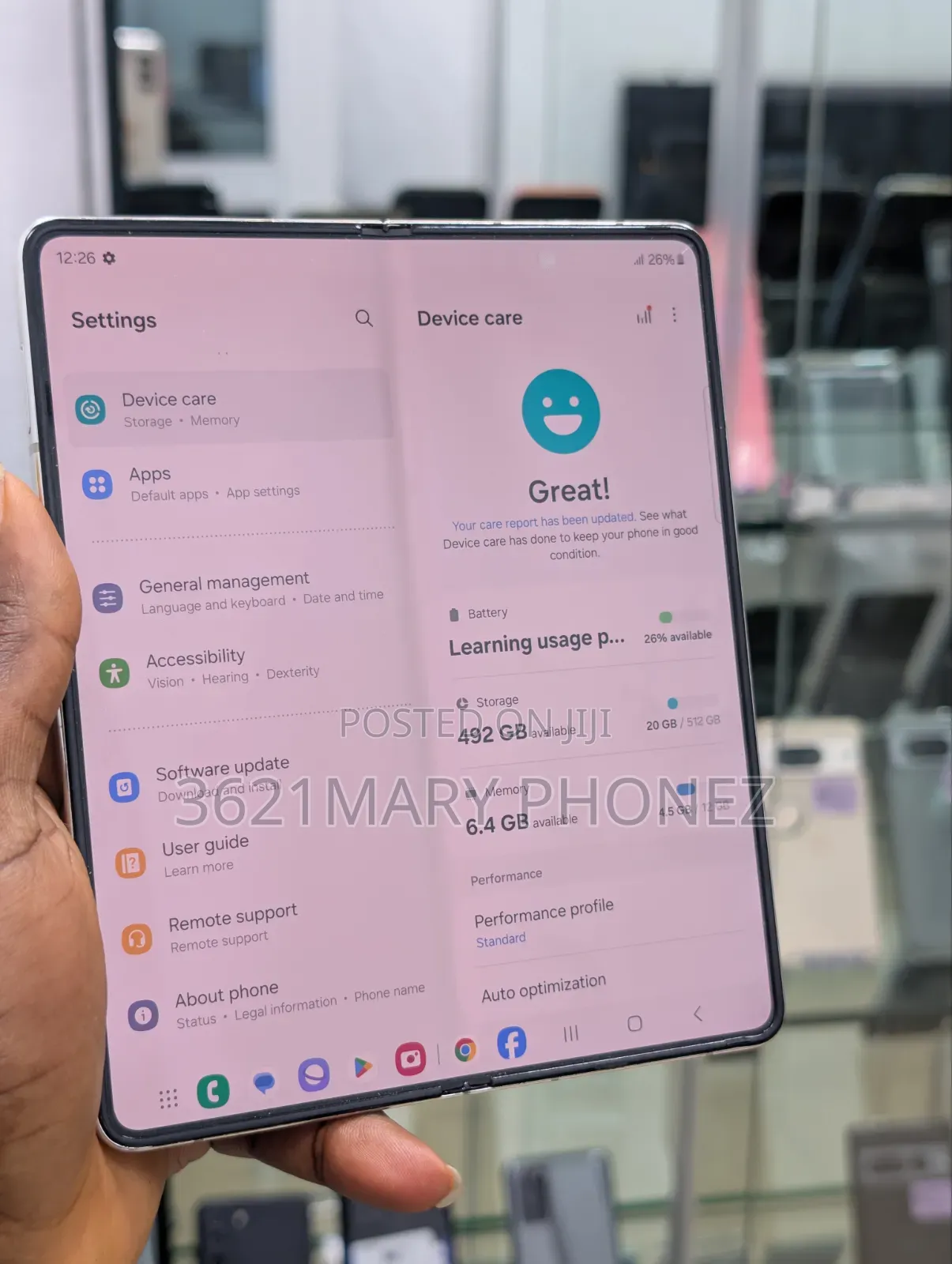 Samsung Galaxy Z Fold 5 512 GB White