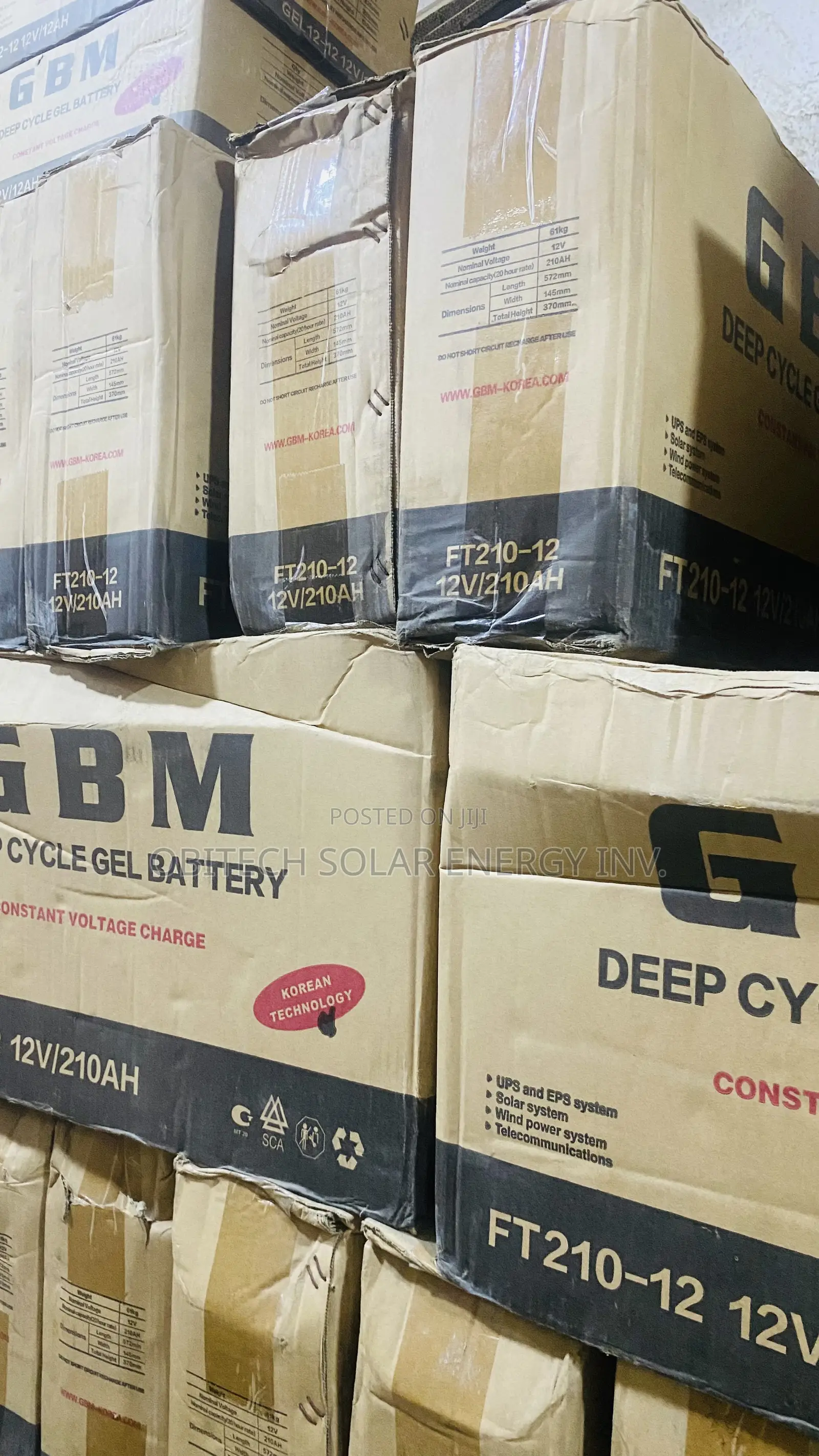 12V 200AH Deep Cycle Battery