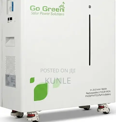 Go Green GGESS 16kWh 51.2V LiFePO4 Lithium Battery