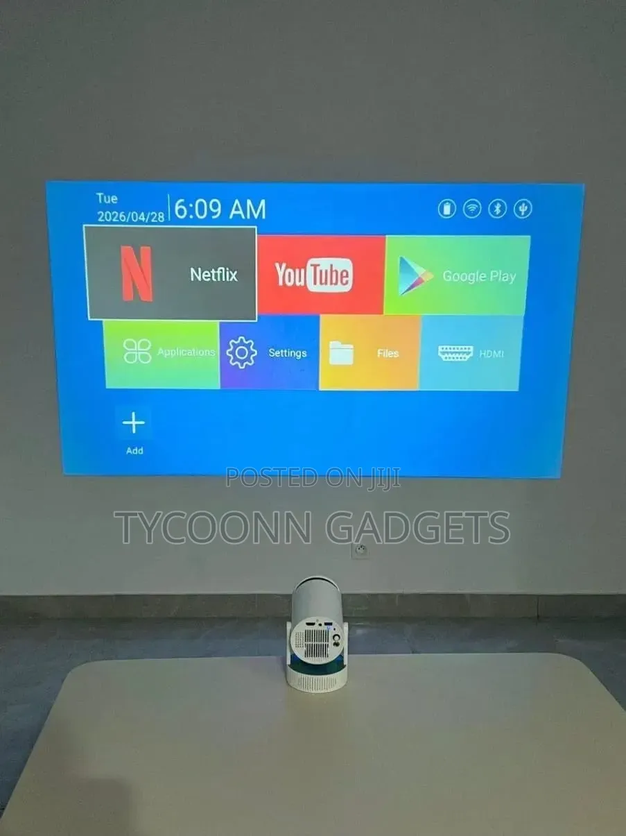 Rechargeable Smart Portable Andriod Projector With Inbuilt Apps