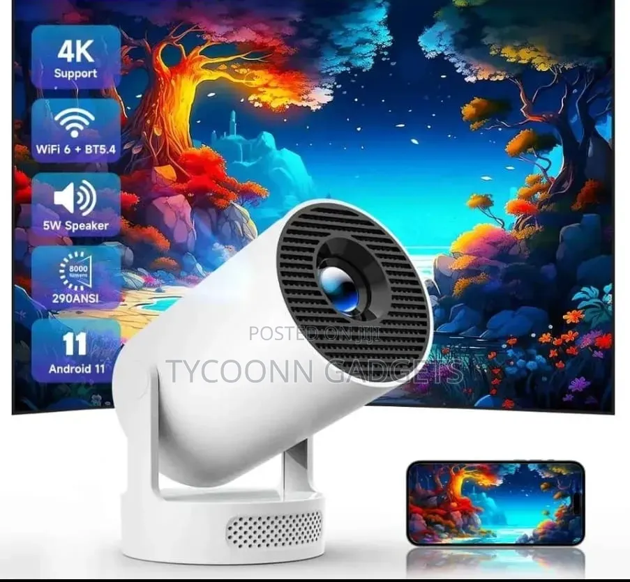 Rechargeable Smart Portable Andriod Projector With Inbuilt Apps