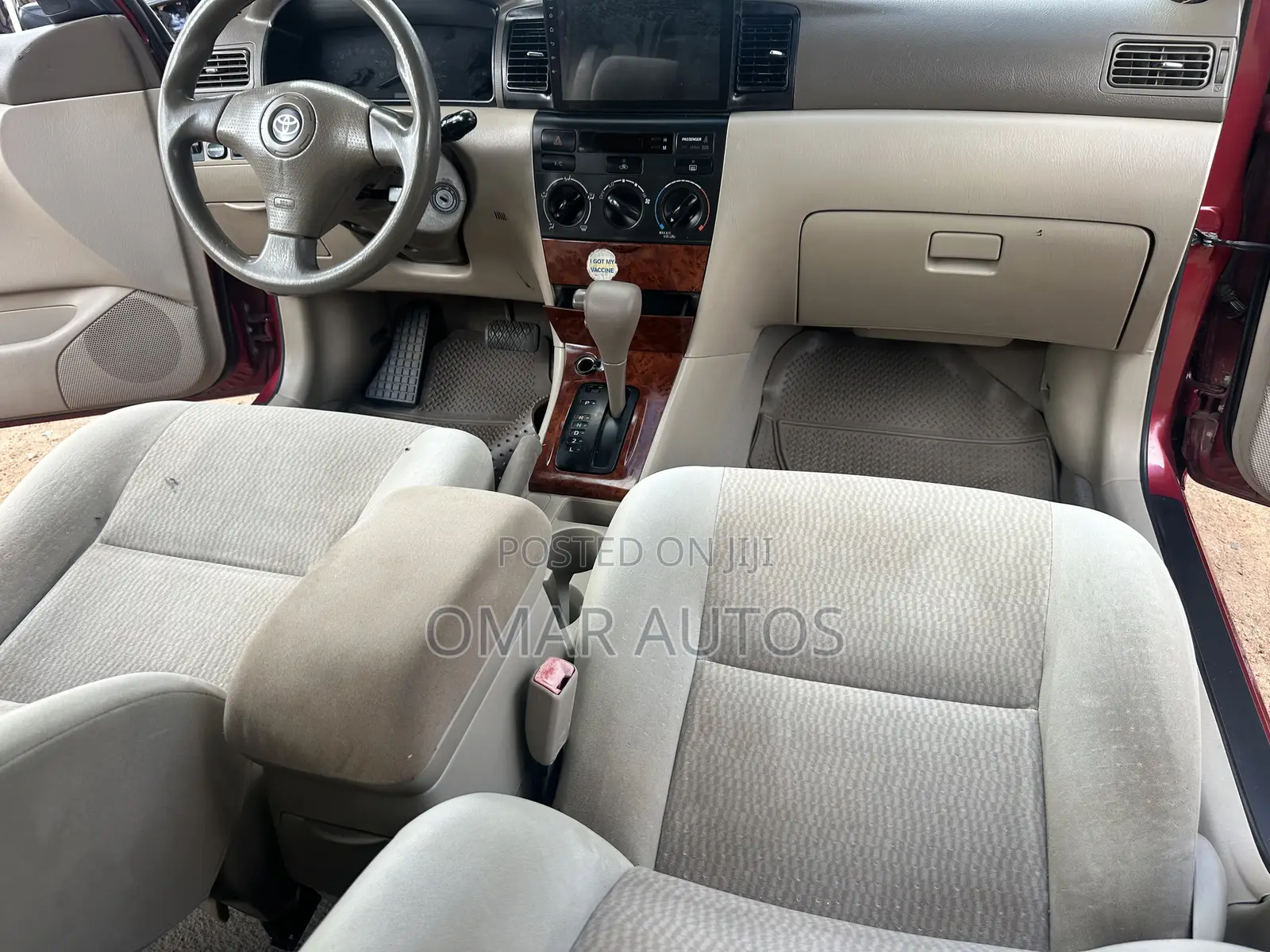Toyota Corolla LE 2007 Maroon