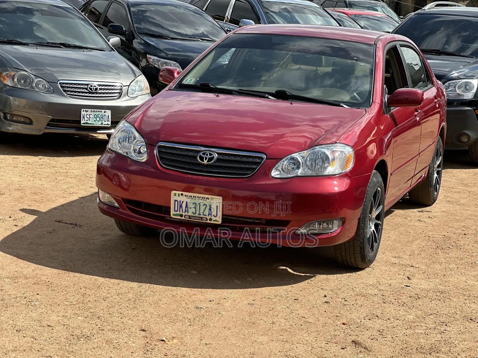 Toyota Corolla LE 2007 Maroon