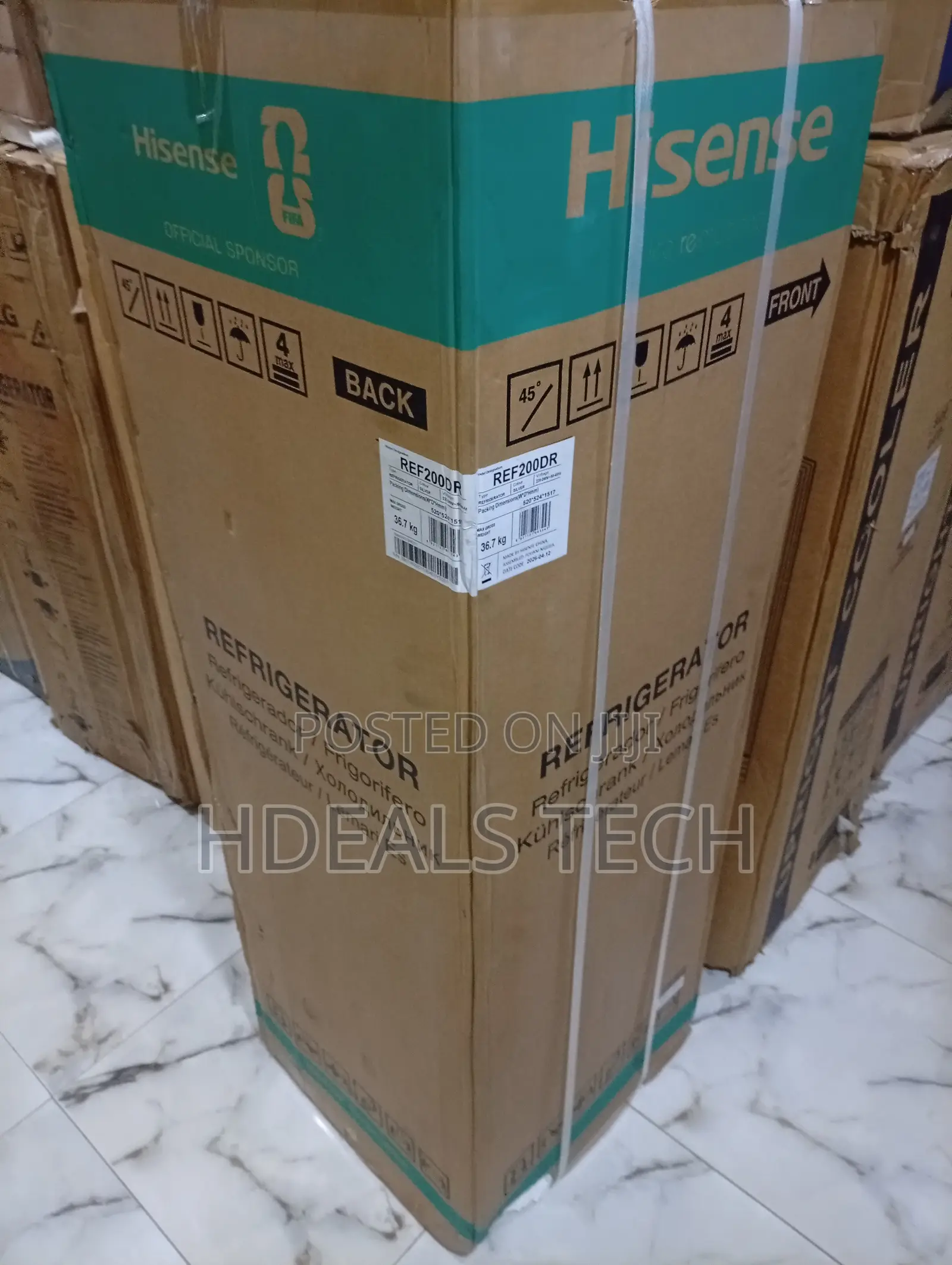 Best Price- Hisense Refrigerator 154liters Ref200dr