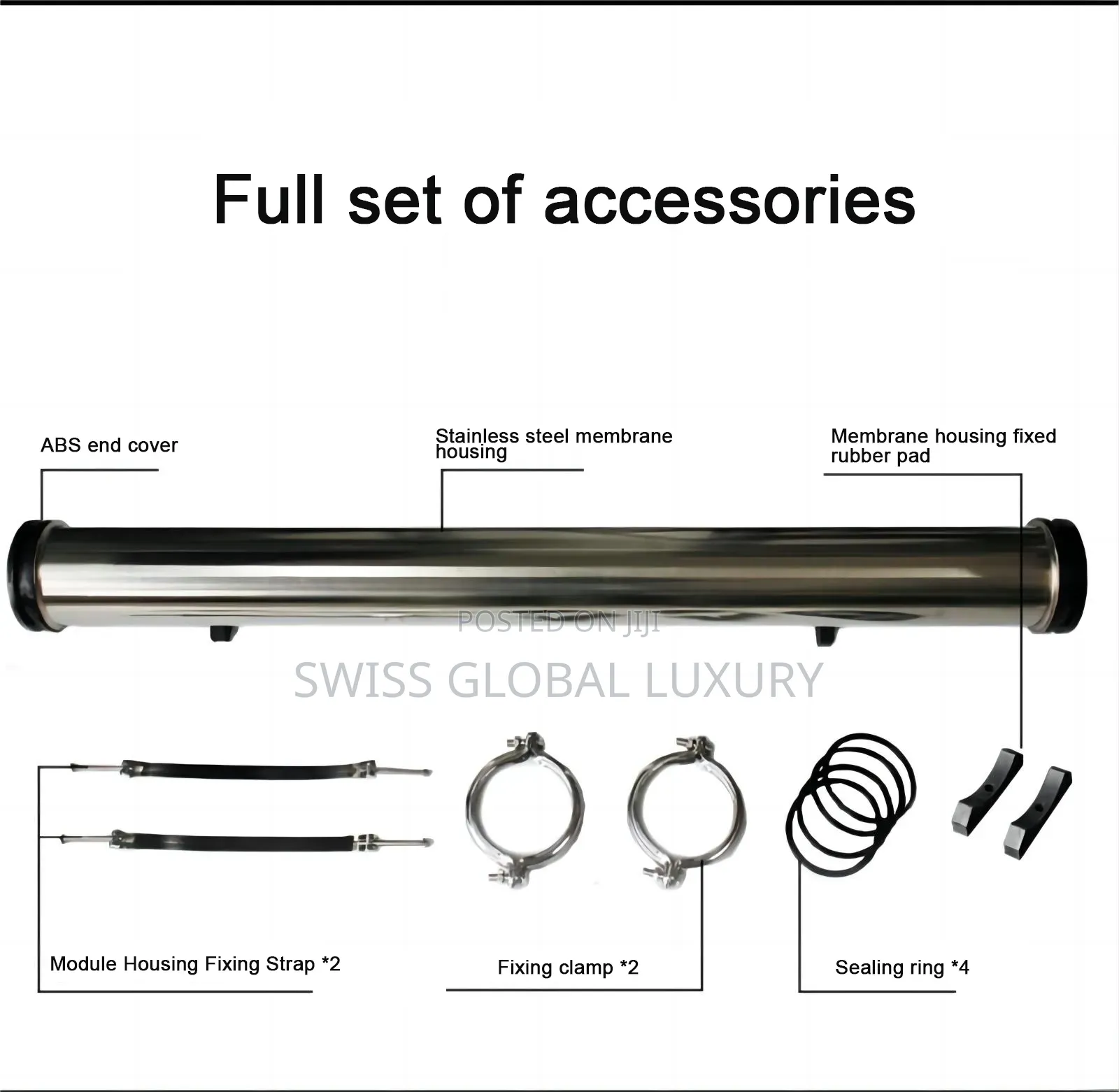 4040 Stainless Membrane Casing