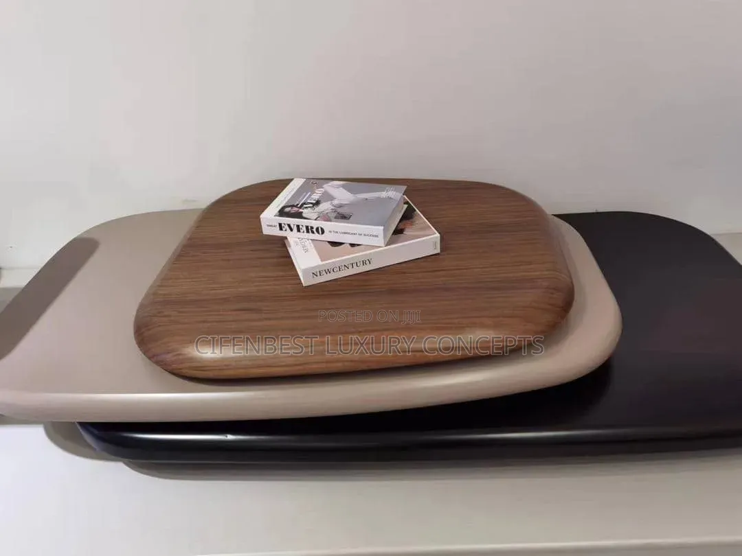 Rotational Wooden Center Table