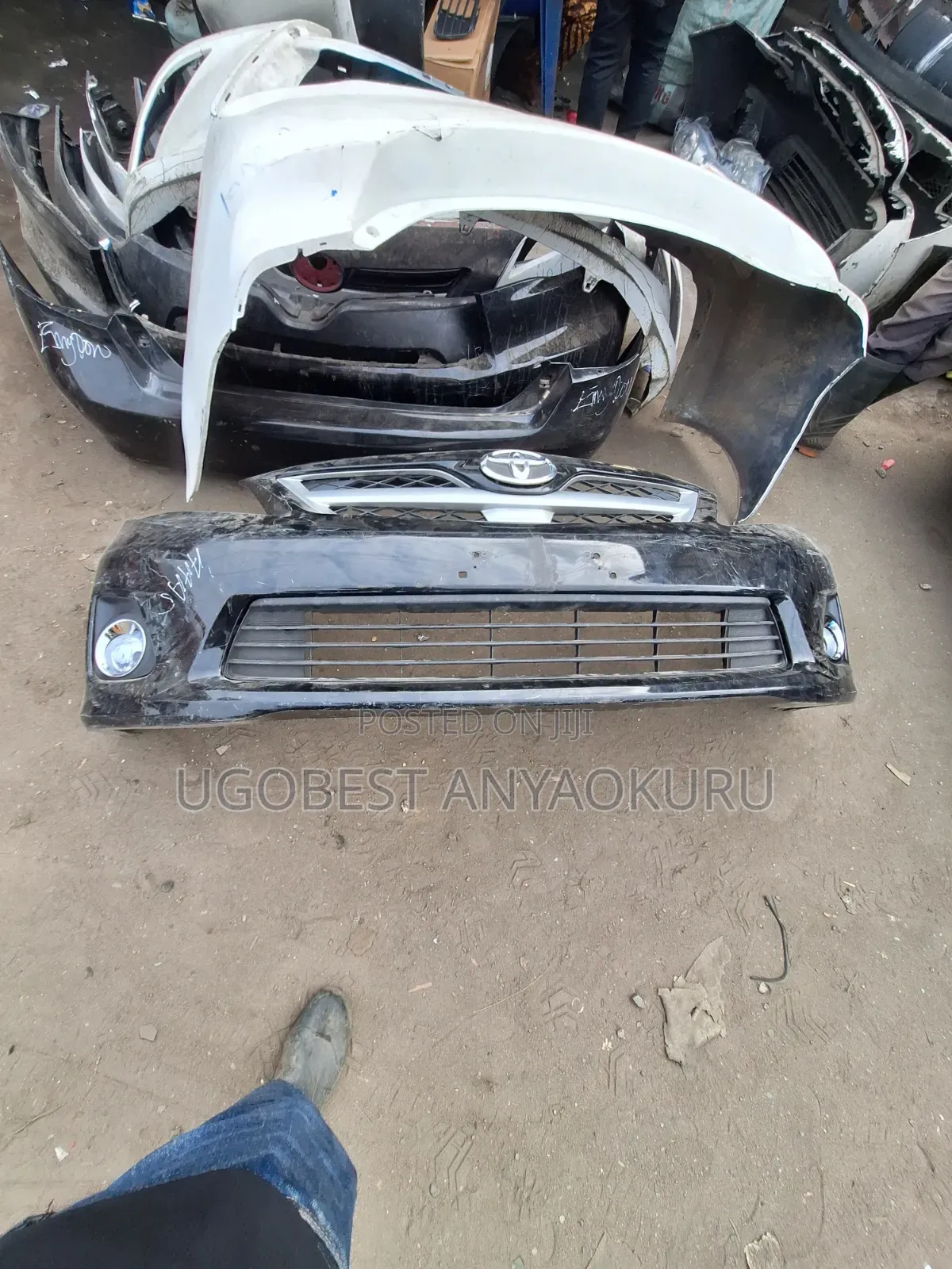 Complete Front Bumper Toyota Corolla 2012 Model