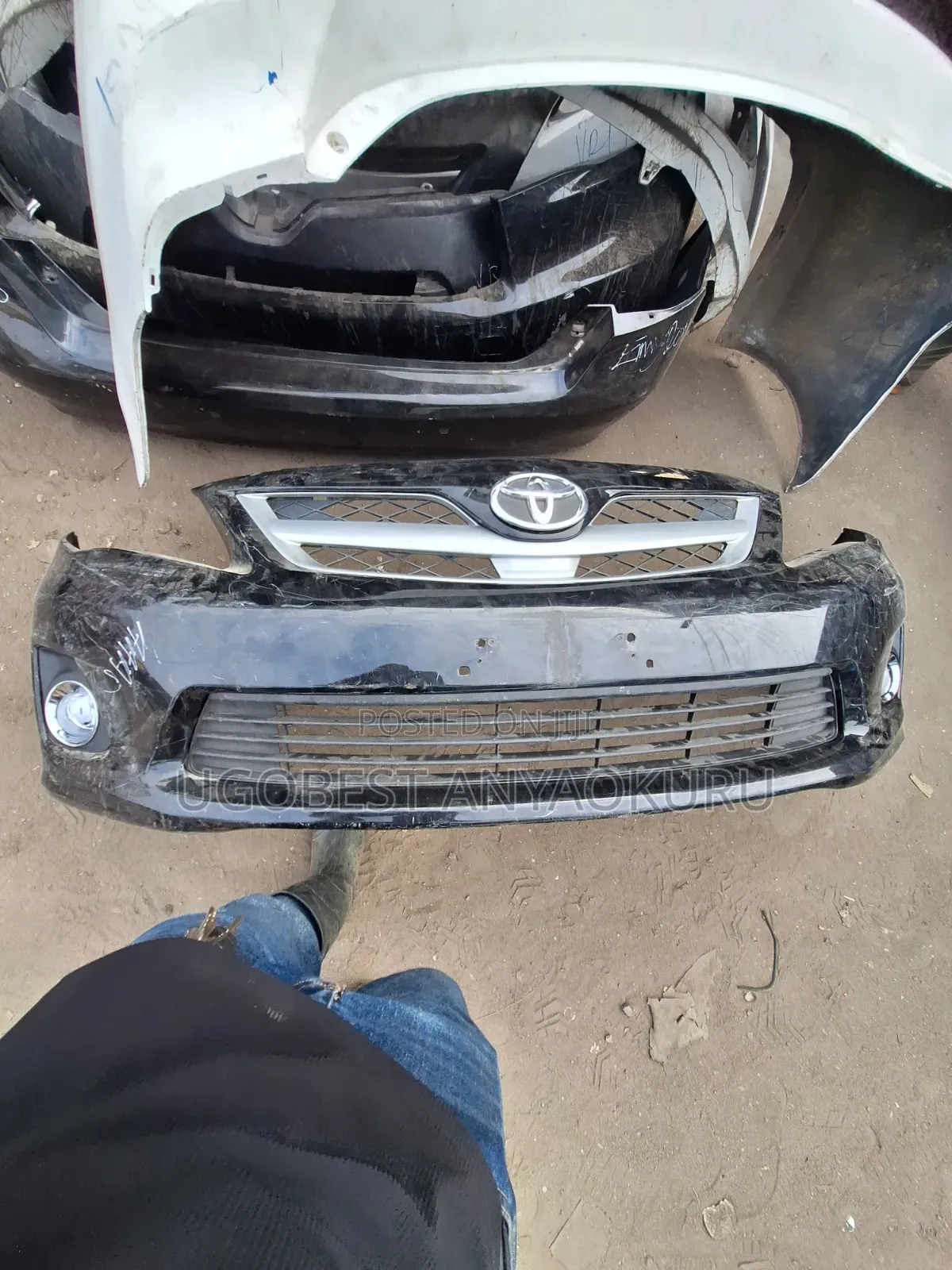 Complete Front Bumper Toyota Corolla 2012 Model