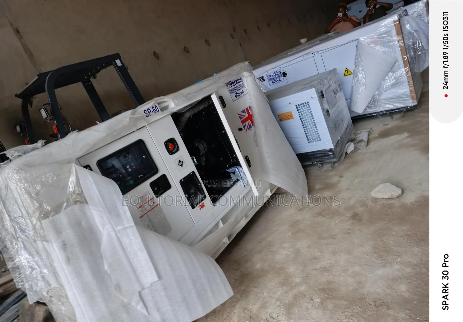 Perkins 60kVA Soundproof Generator — Premium Power Backup